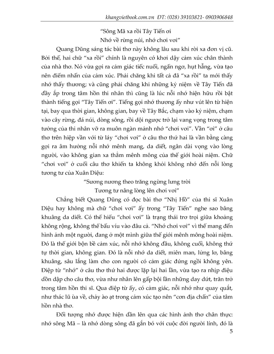 dạng đề cảm nhận đoạn trích thơ ngữ văn 12 - Ảnh 7