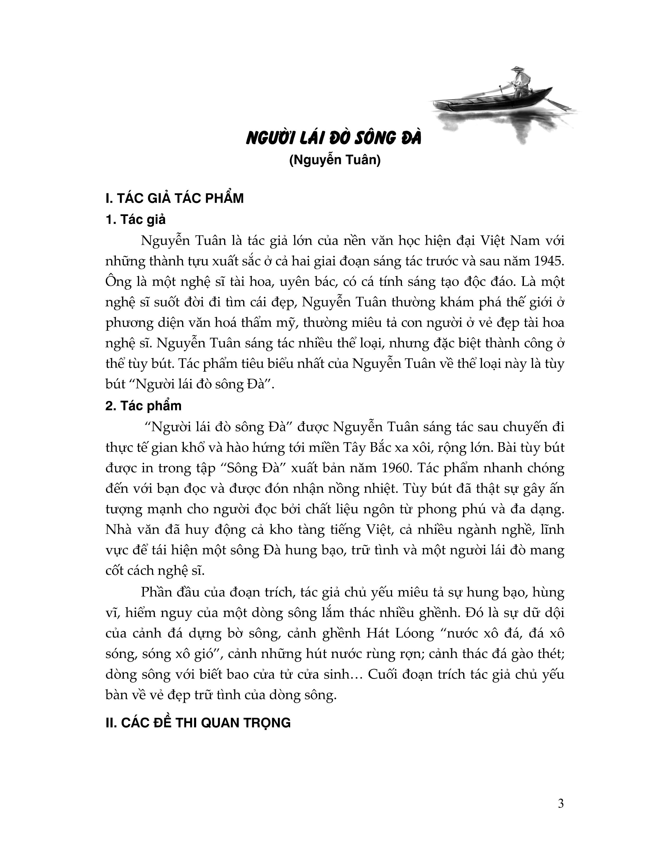 dạng đề cảm nhận đoạn trích văn xuôi ngữ văn 12 - Ảnh 9