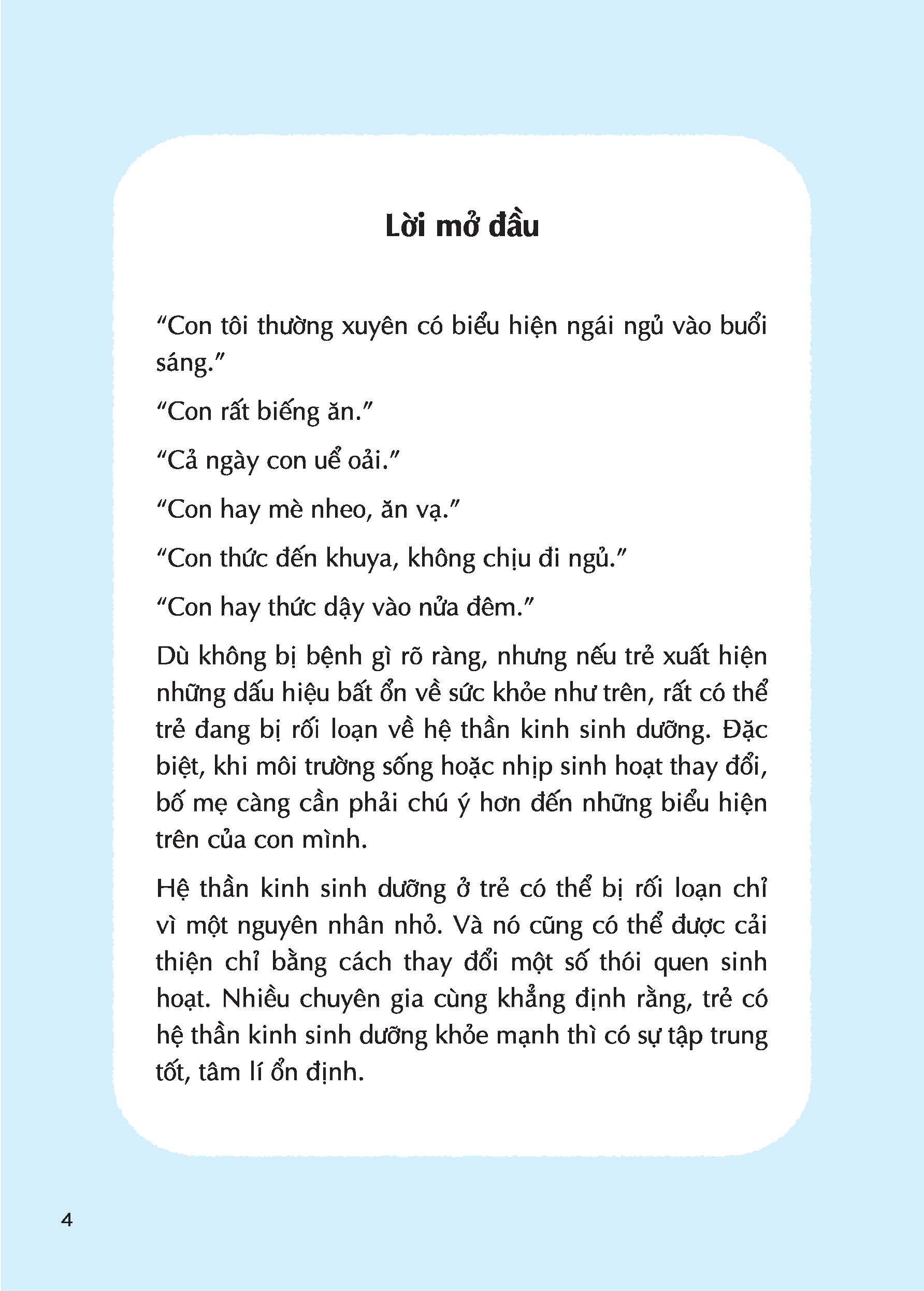 dành cho con những điều tốt đẹp nhất - 62 thói quen tốt giúp trẻ có hệ thần kinh sinh dưỡng khỏe mạnh - Ảnh 5