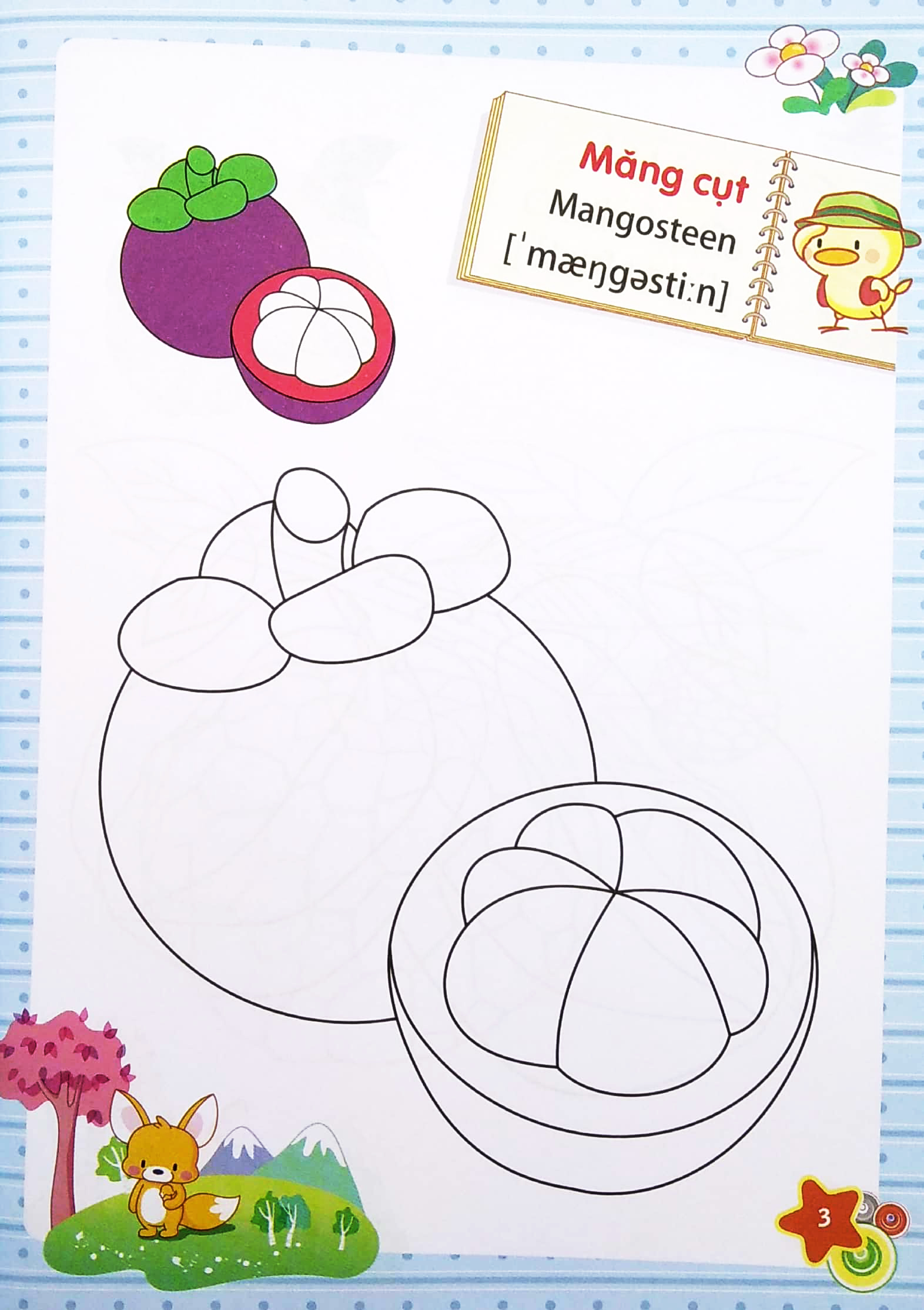 dành cho trẻ mầm non - tập tô màu mẫu giáo - chủ đề quả (tái bản 2022) - Ảnh 5