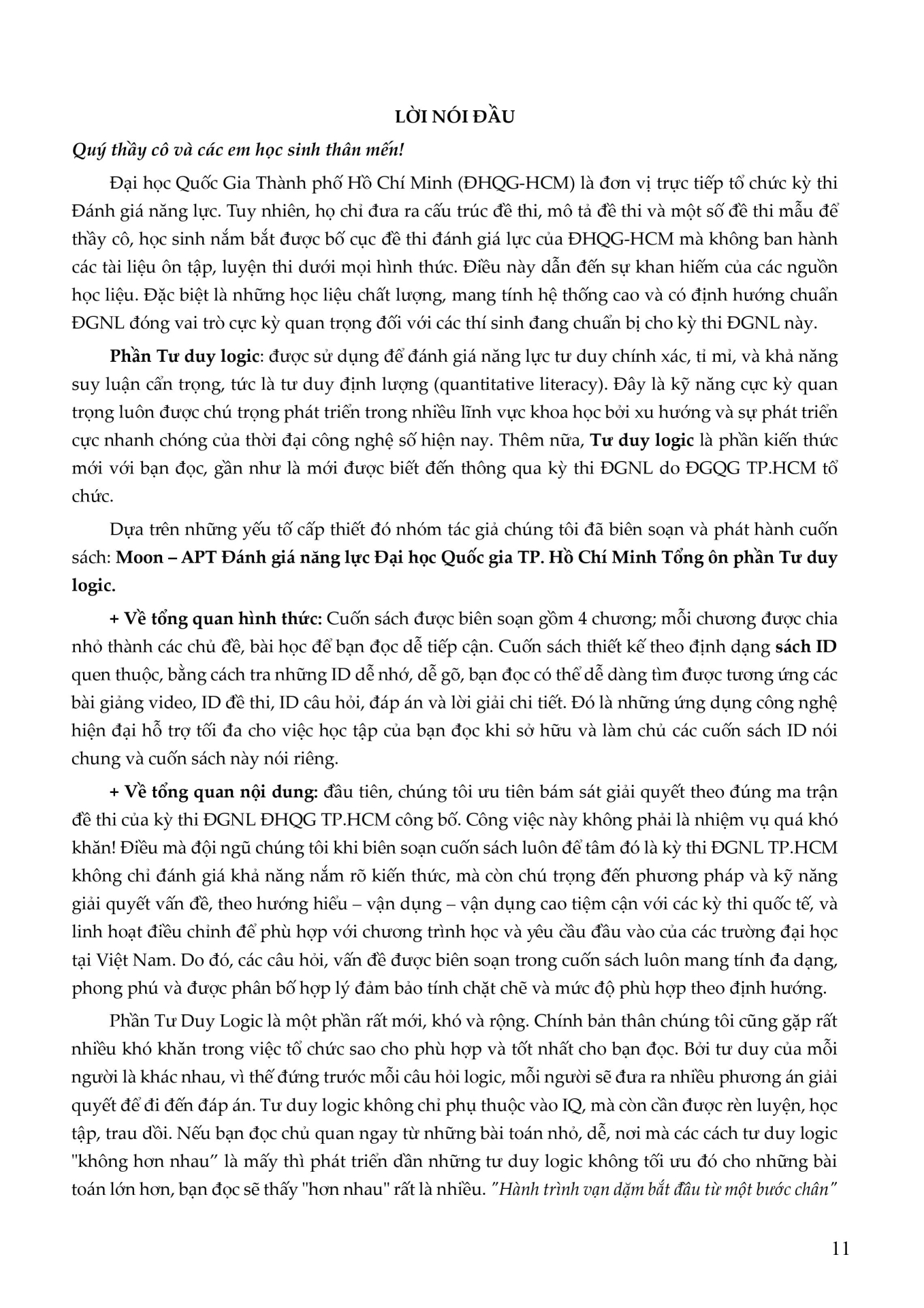 đánh giá năng lực đại học quốc gia tp. hồ chí minh - tổng ôn phần tư duy logic - Ảnh 3