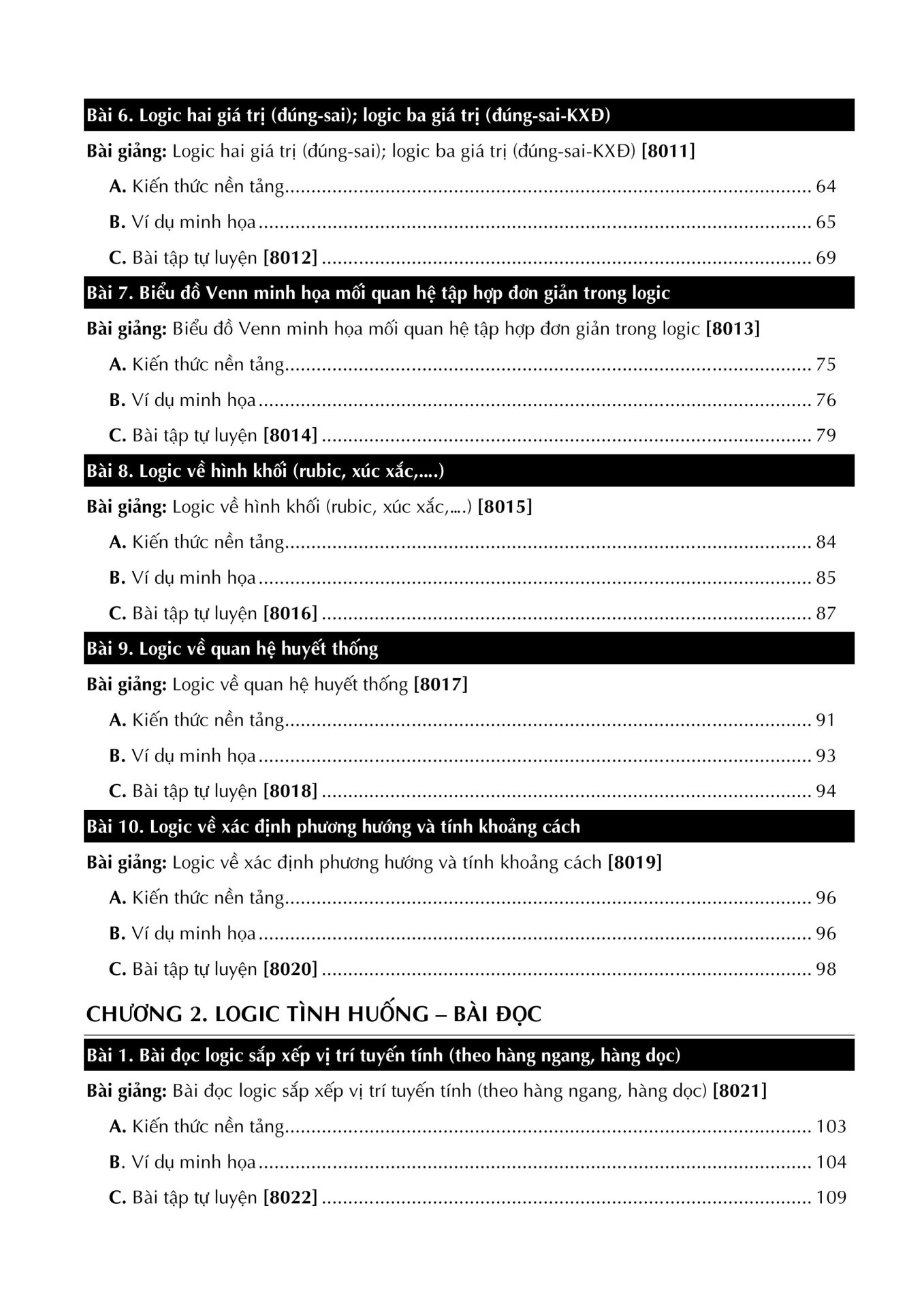 đánh giá năng lực đại học quốc gia tp. hồ chí minh - tổng ôn phần tư duy logic - Ảnh 6