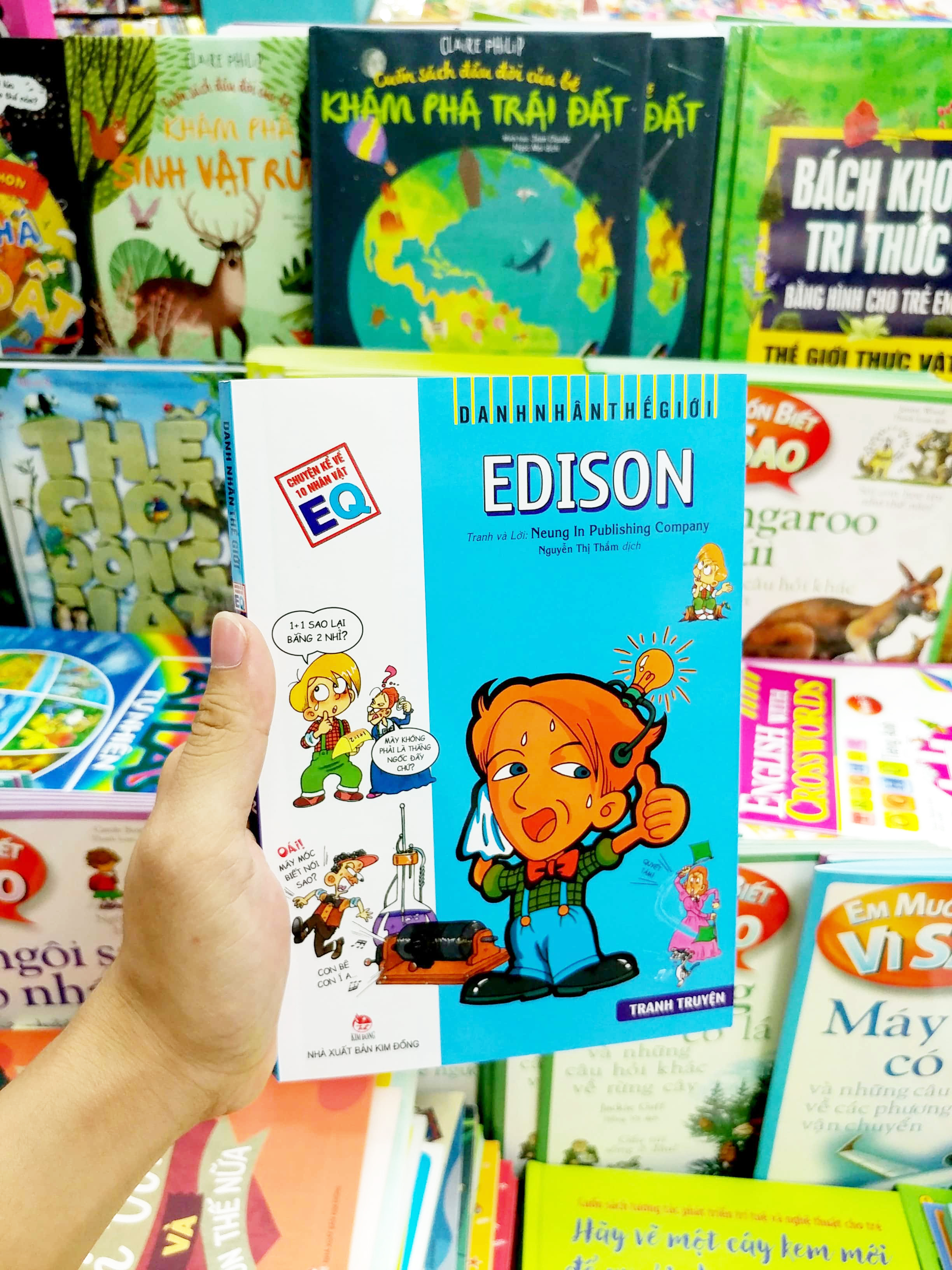 danh nhân thế giới - edison (tái bản 2022) - Ảnh 7