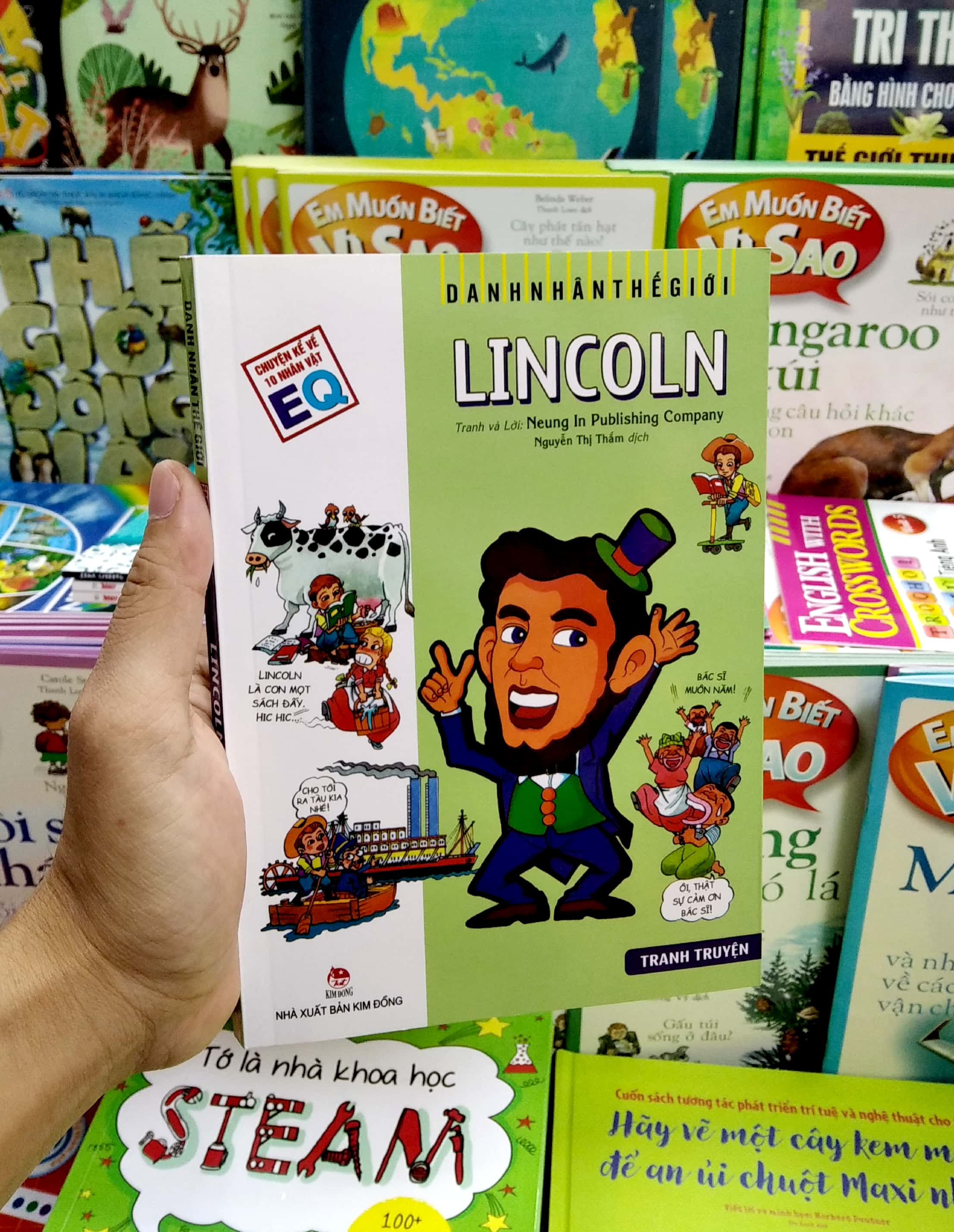 danh nhân thế giới - lincoln (tái bản 2022) - Ảnh 7