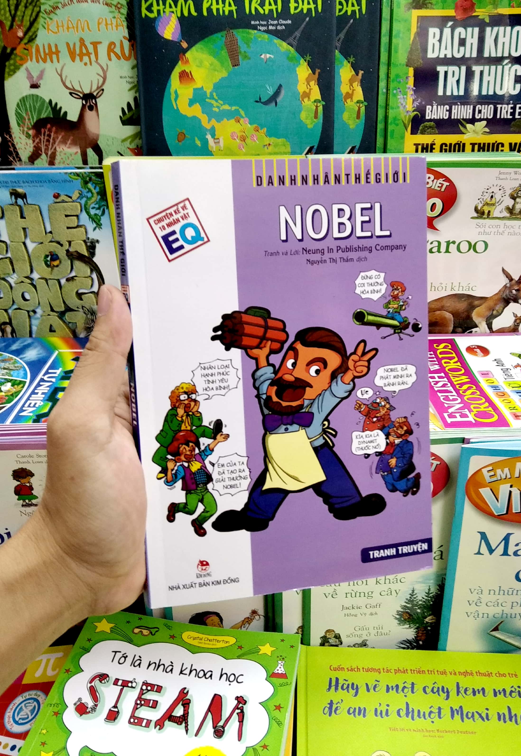 danh nhân thế giới - nobel (tái bản 2022) - Ảnh 7