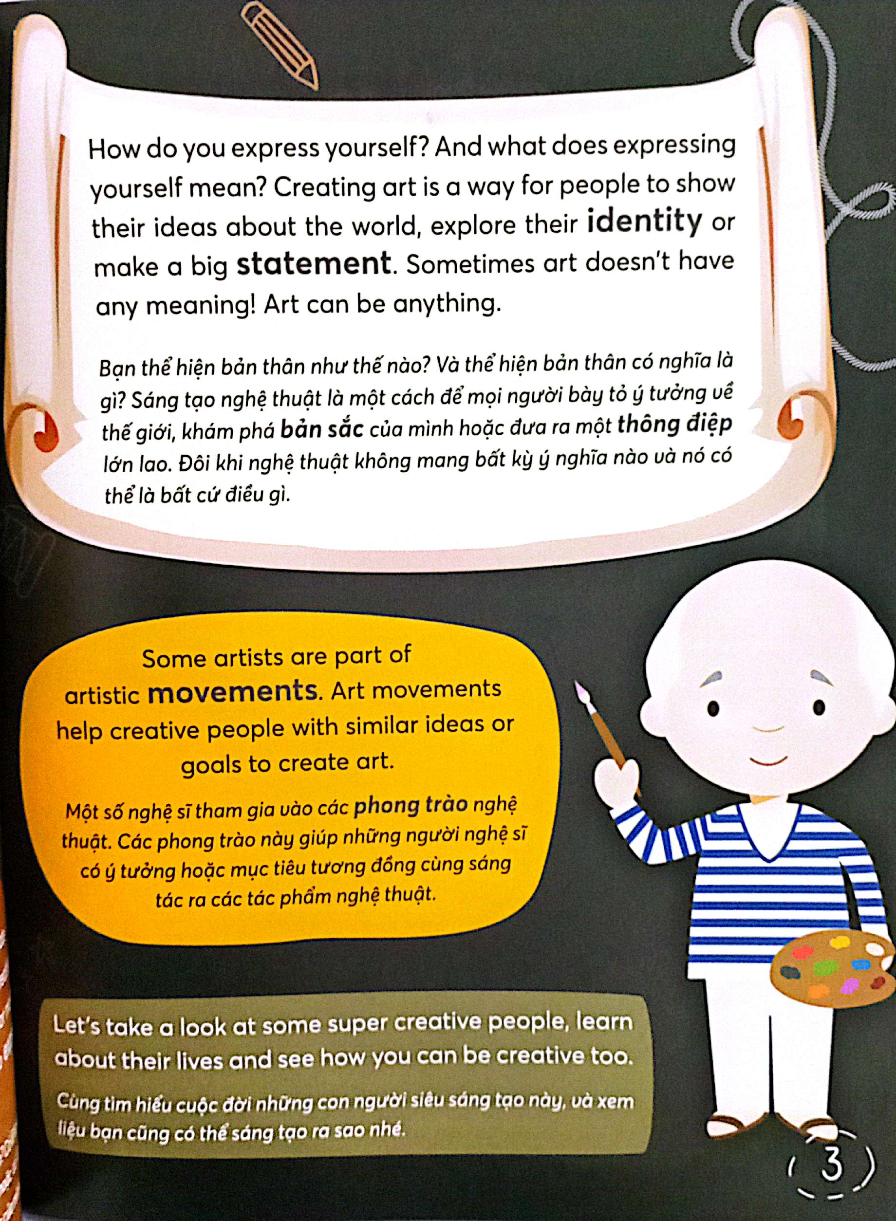 Danh Nhân Thế Giới - World Famous People - I Can Be Creative - Tớ Có Thể Trở Thành Bậc Thầy Sáng Tạo - Song Ngữ Việt-Anh - Ảnh 4