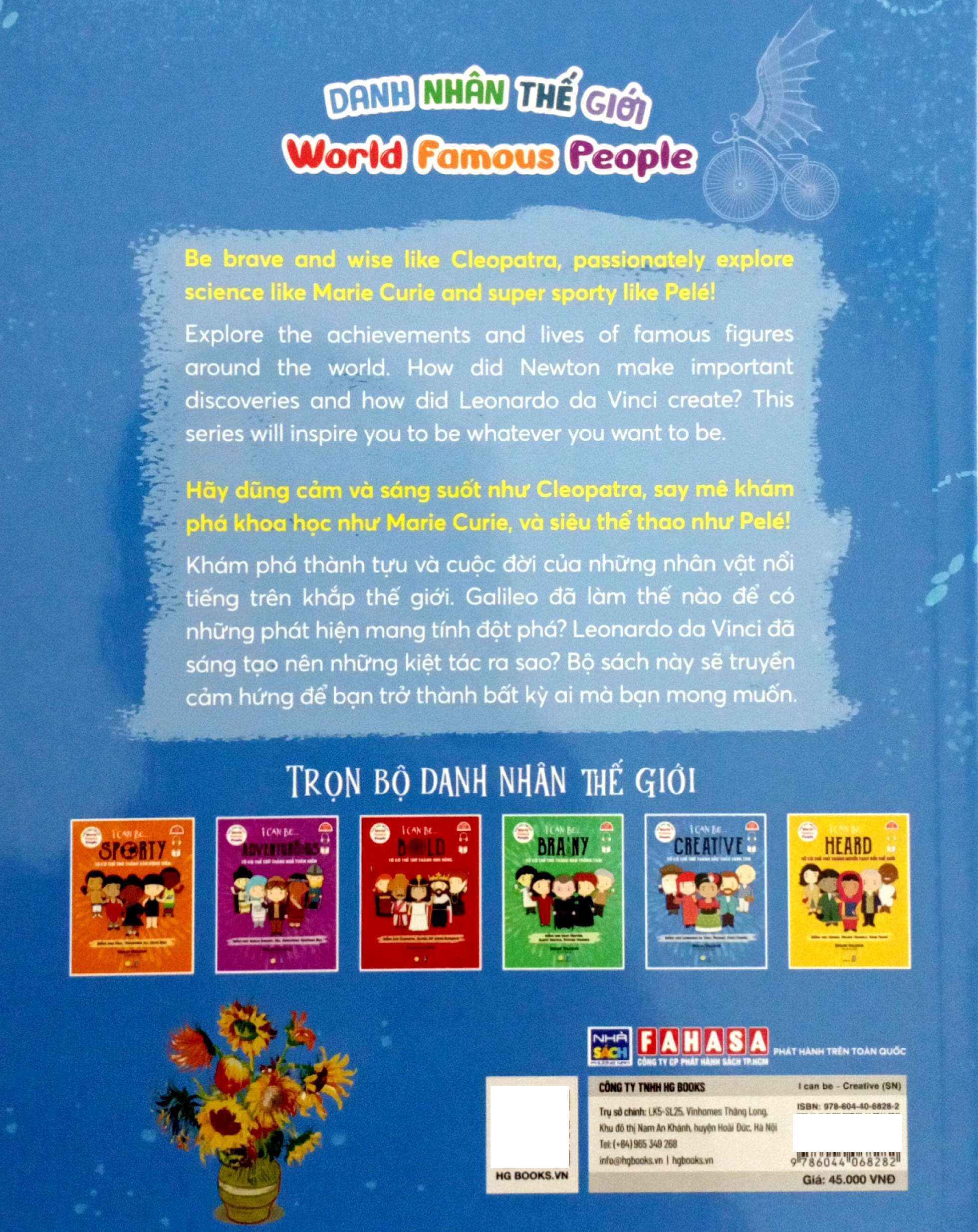 Danh Nhân Thế Giới - World Famous People - I Can Be Creative - Tớ Có Thể Trở Thành Bậc Thầy Sáng Tạo - Song Ngữ Việt-Anh - Ảnh 6