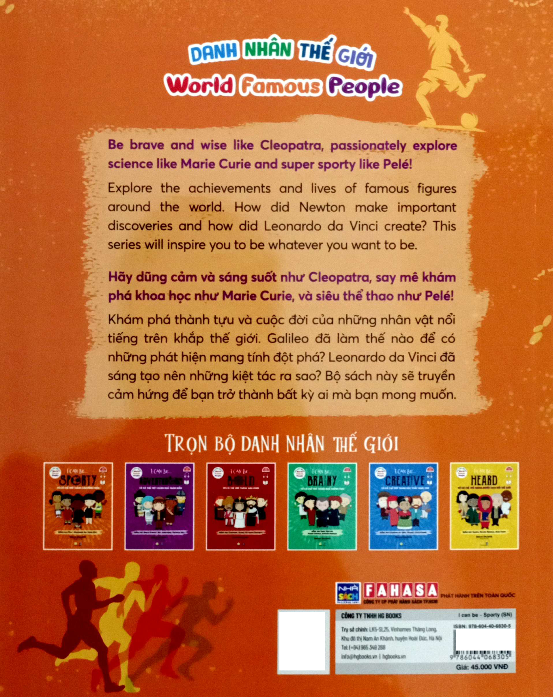 Danh Nhân Thế Giới - World Famous People - I Can Be Sporty - Tớ Có Thể Trở Thành Vận Động Viên - Song Ngữ Việt-Anh - Ảnh 6