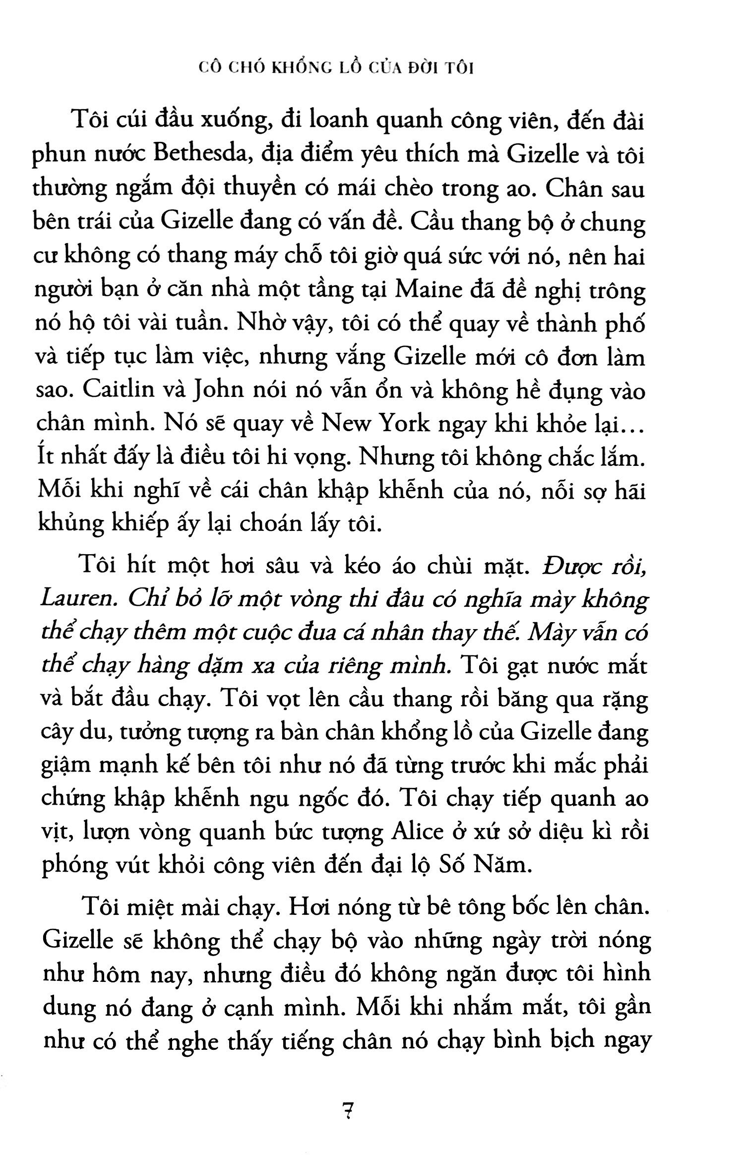 danh sách ước nguyện của gizelle - cô chó khổng lồ của đời tôi - Ảnh 3