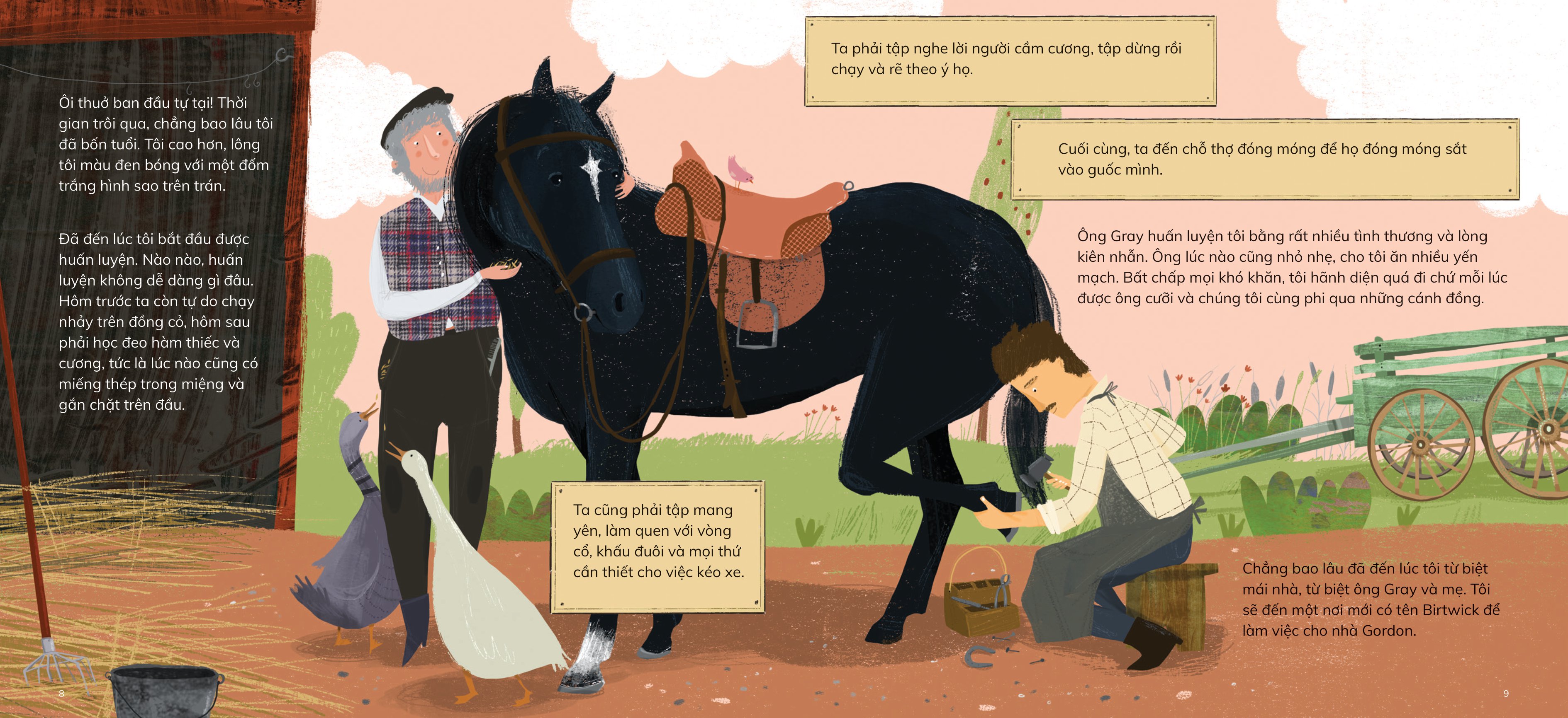 danh tác muôn thuở - ngựa ô yêu dấu hay quyển sách viết bằng ngôn ngữ loài ngựa - Ảnh 5