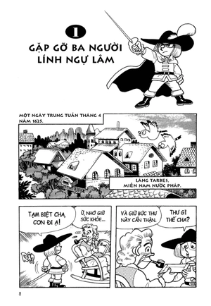 danh tác thế giới - ba người lính ngự lâm - Ảnh 4