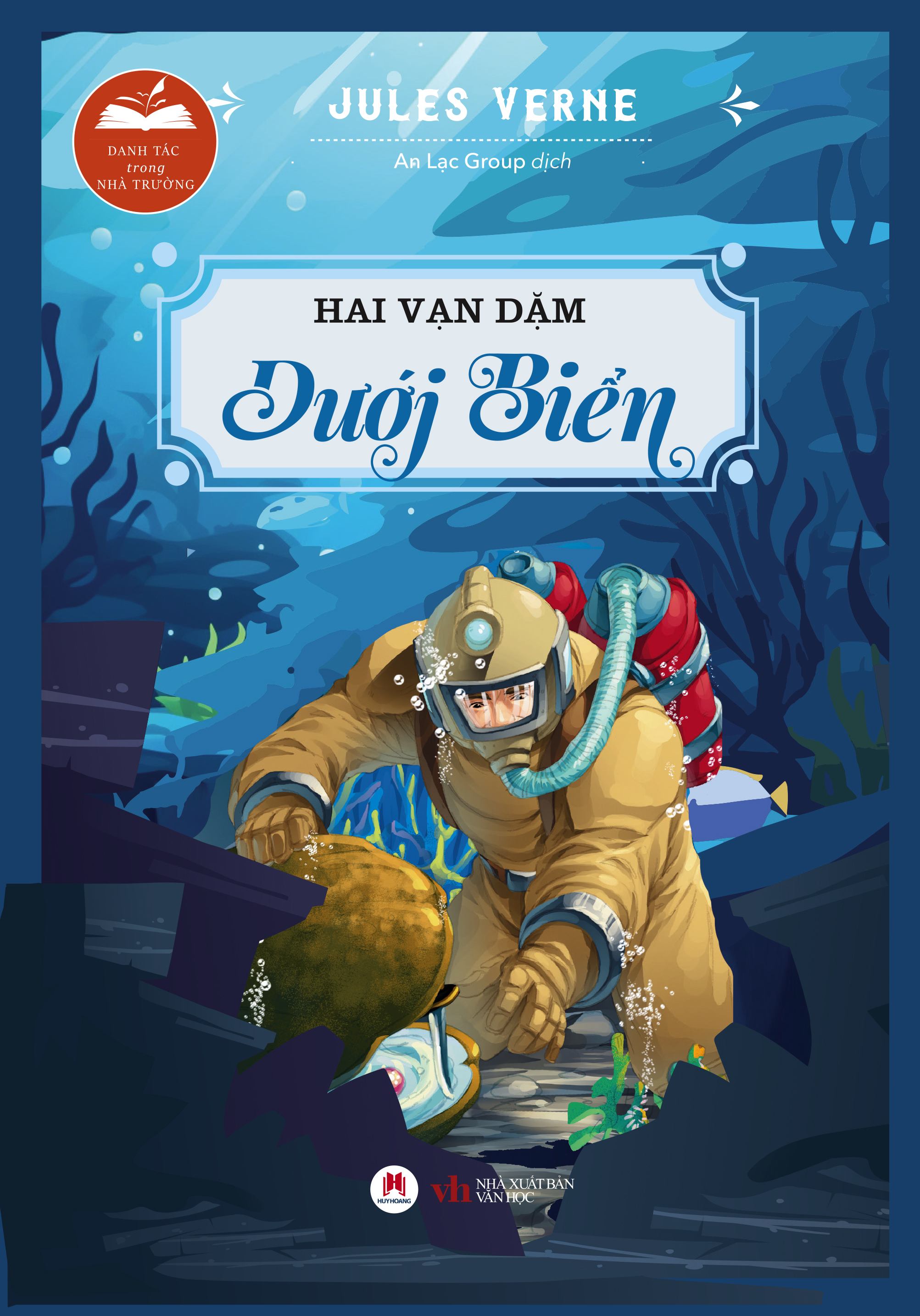 danh tác trong nhà trường - hai vạn dặm dưới biển (tái bản 2024) - Ảnh 2