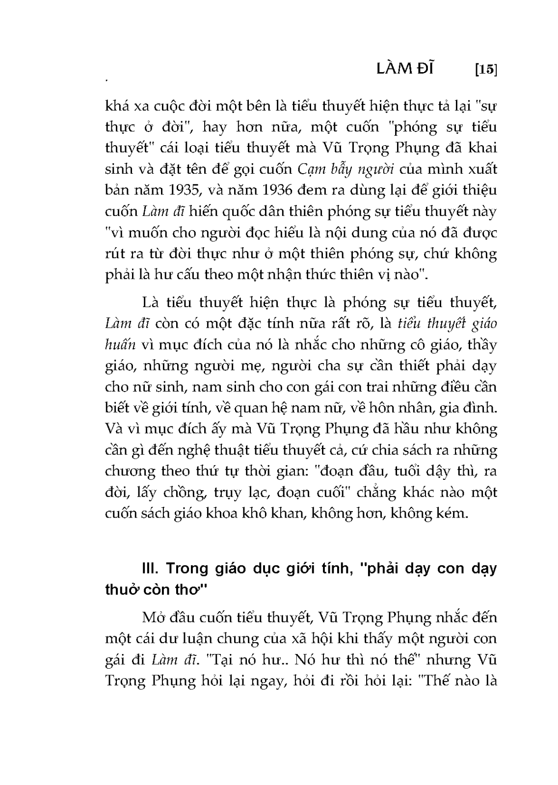 danh tác văn học việt nam - làm đĩ - bìa cứng (tái bản 2023) - Ảnh 4
