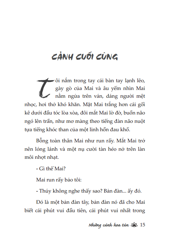 danh tác văn học việt nam - những cánh hoa tàn (tái bản 2023) - Ảnh 14