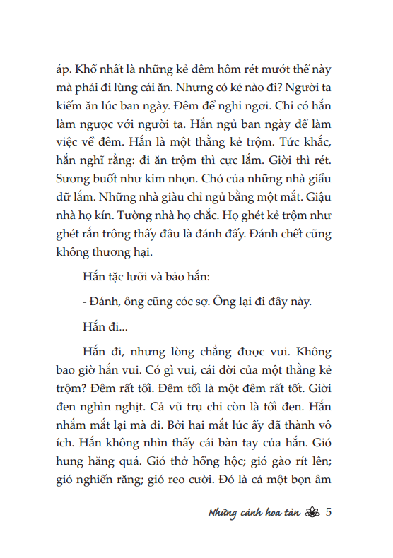danh tác văn học việt nam - những cánh hoa tàn (tái bản 2023) - Ảnh 5
