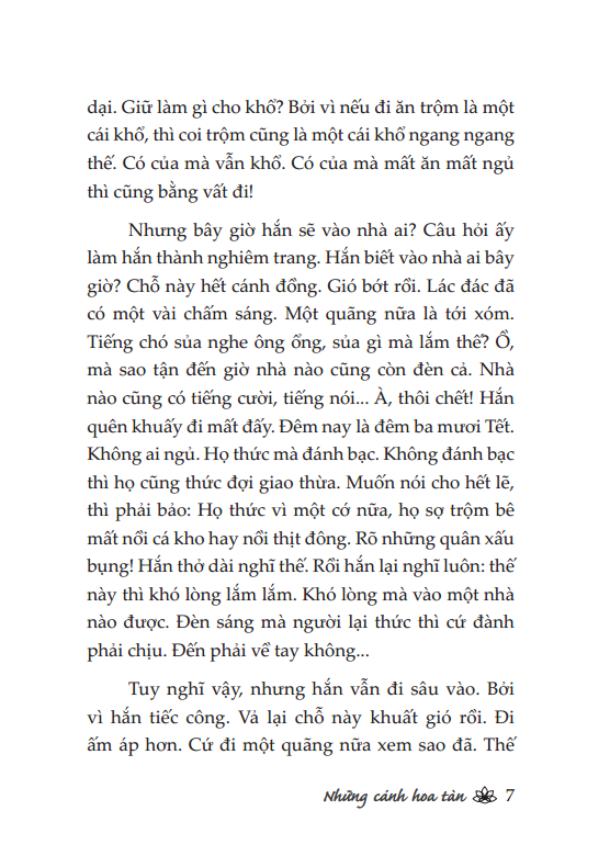 danh tác văn học việt nam - những cánh hoa tàn (tái bản 2023) - Ảnh 7