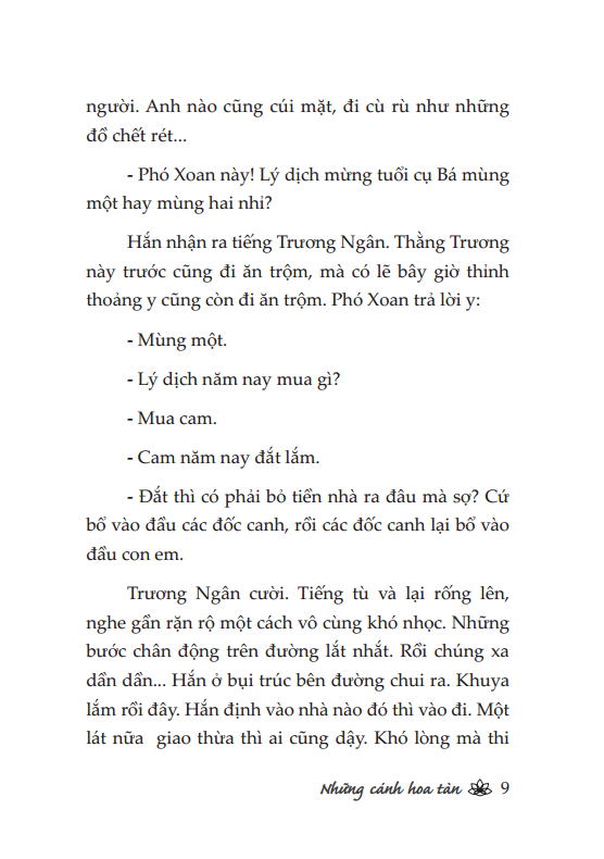 danh tác văn học việt nam - những cánh hoa tàn (tái bản 2023) - Ảnh 9
