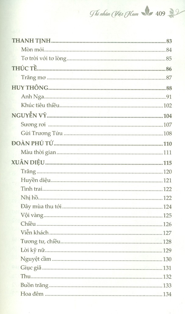 danh tác văn học việt nam - thi nhân việt nam - bìa cứng (tái bản 2023) - Ảnh 5