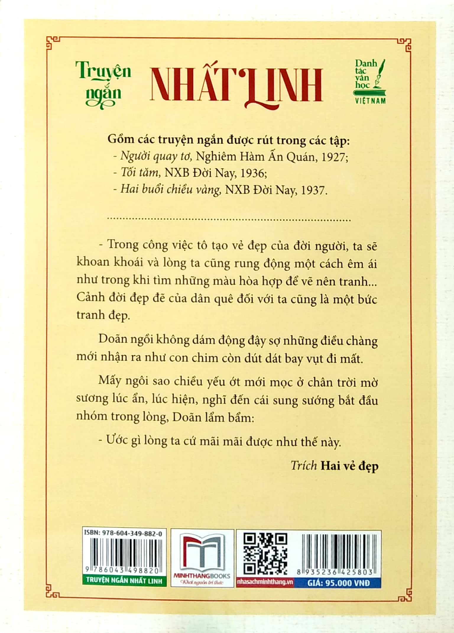 danh tác văn học việt nam - truyện ngắn nhất linh - Ảnh 6