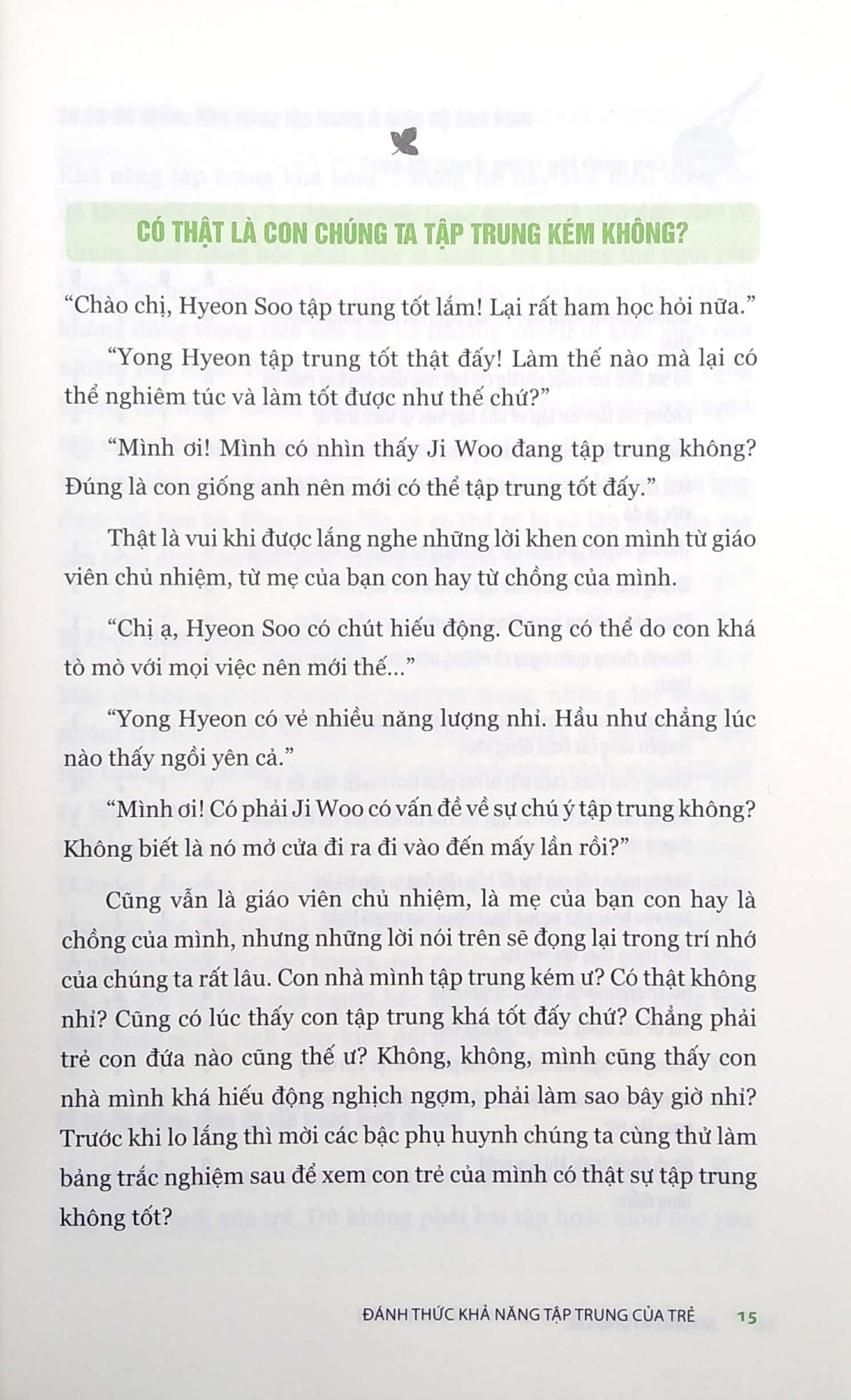 đánh thức khả năng tập trung của trẻ - Ảnh 5