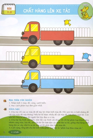 đánh thức tiềm năng trí tuệ - nói nhanh đếm giỏi (3-4 tuổi) (tái bản) - Ảnh 5