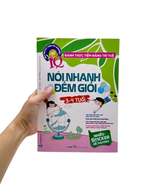 đánh thức tiềm năng trí tuệ - nói nhanh đếm giỏi (3-4 tuổi) (tái bản) - Ảnh 7