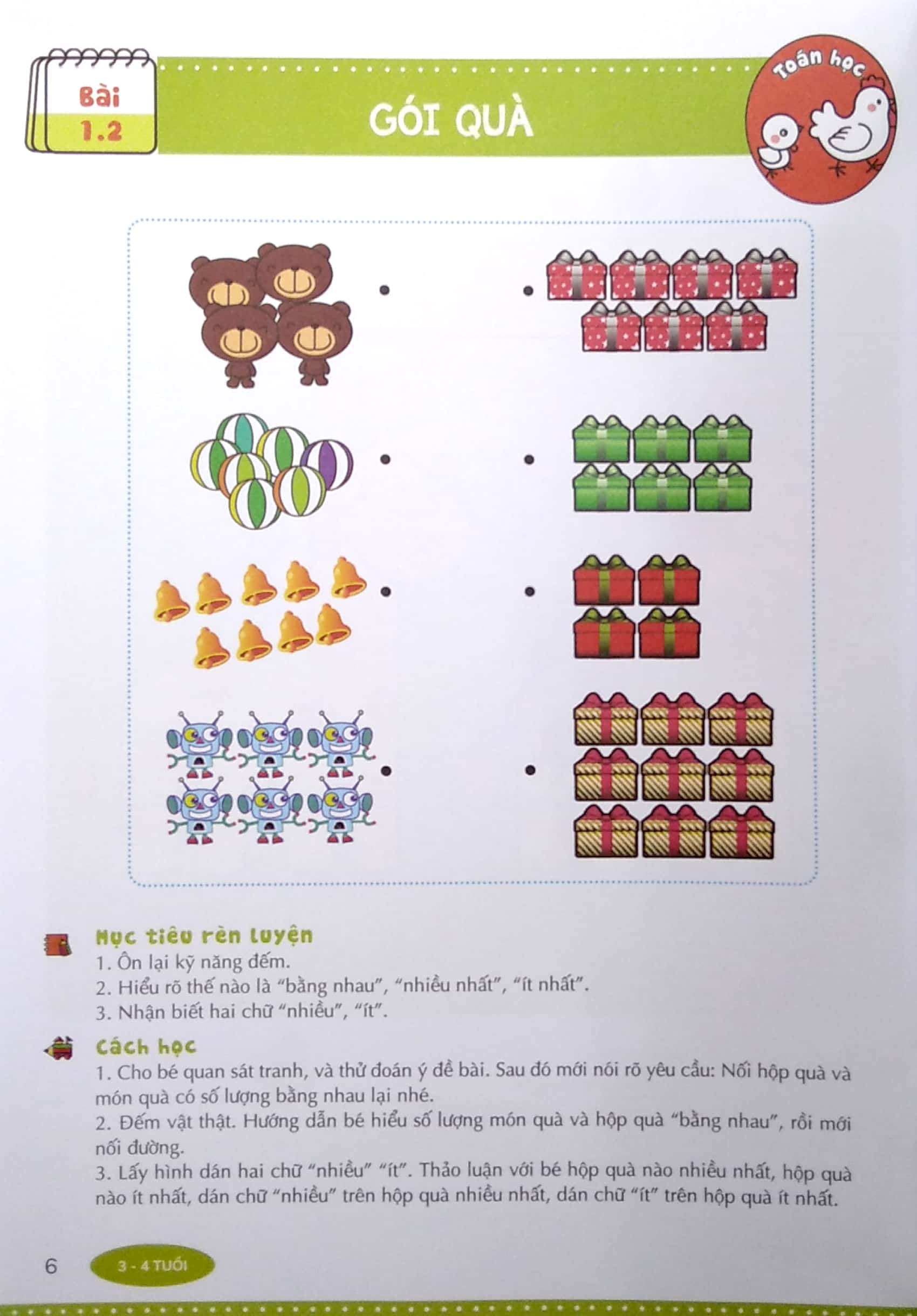 đánh thức tiềm năng trí tuệ - quan sát ghi nhớ (3-4 tuổi) (tái bản) - Ảnh 8