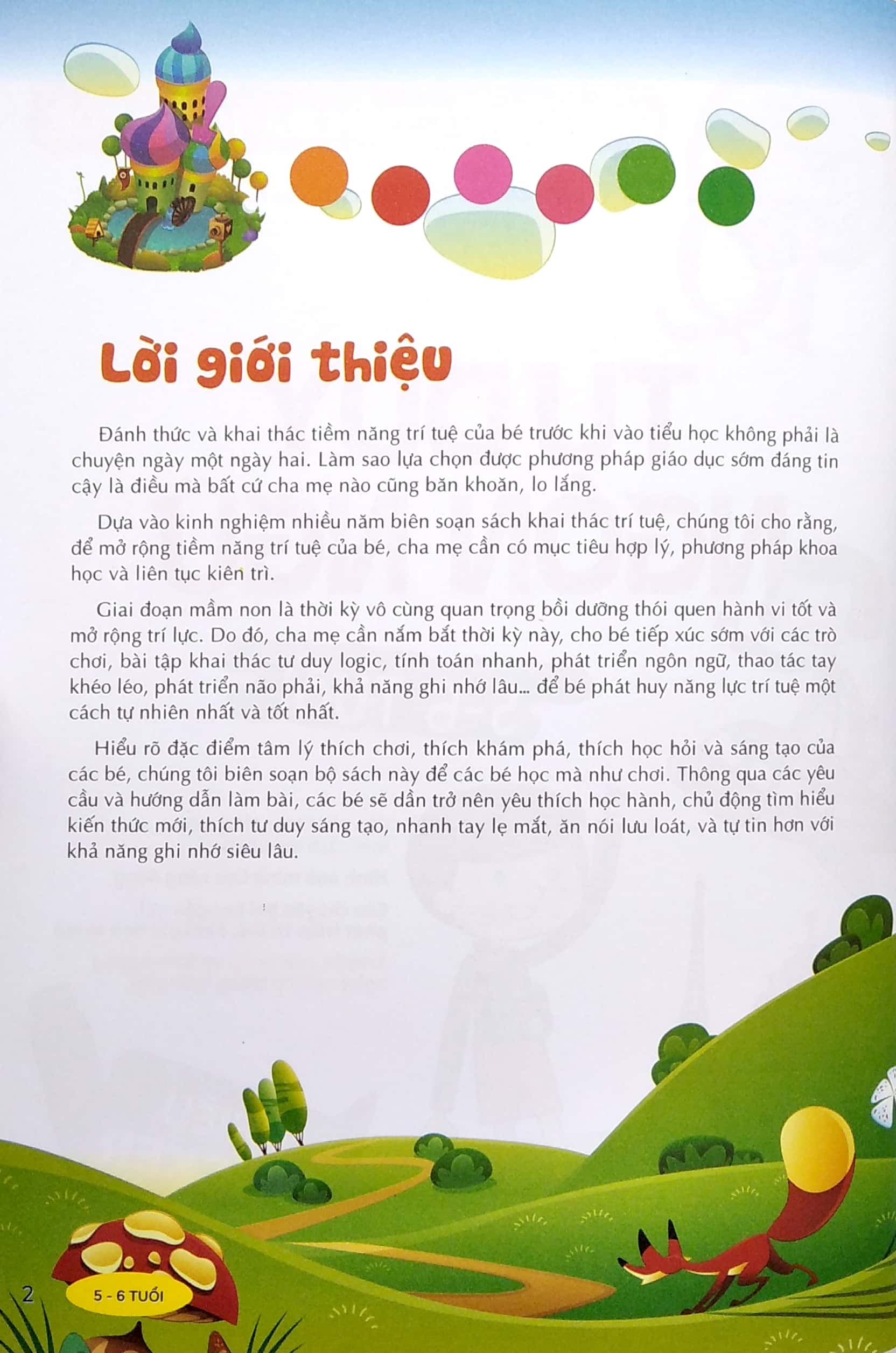 đánh thức tiềm năng trí tuệ - tư duy ngôn ngữ (5-6 tuổi) (tái bản) - Ảnh 3