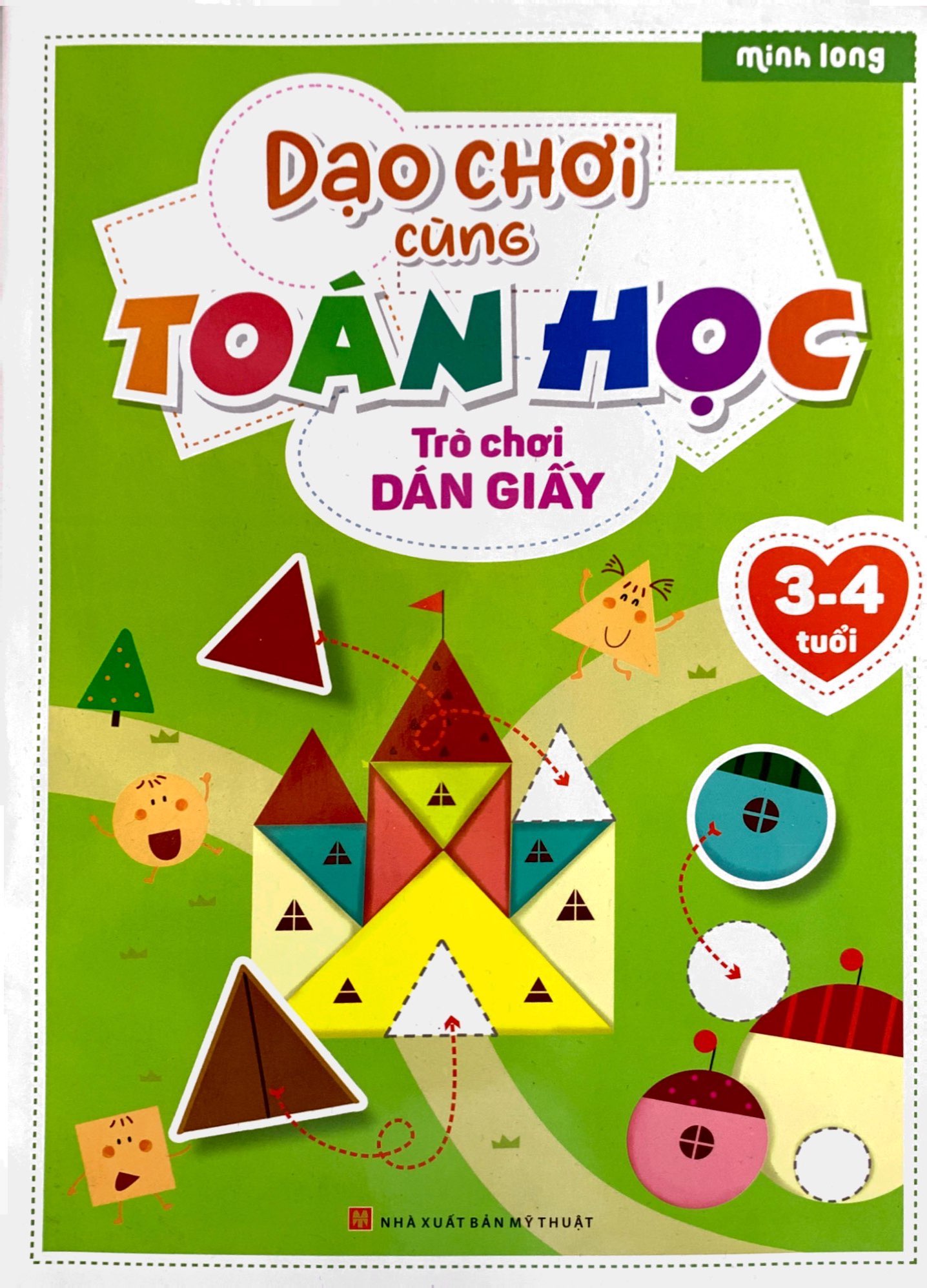 dạo chơi cùng toán học - trò chơi dán giấy (3-4 tuổi) - Ảnh 2