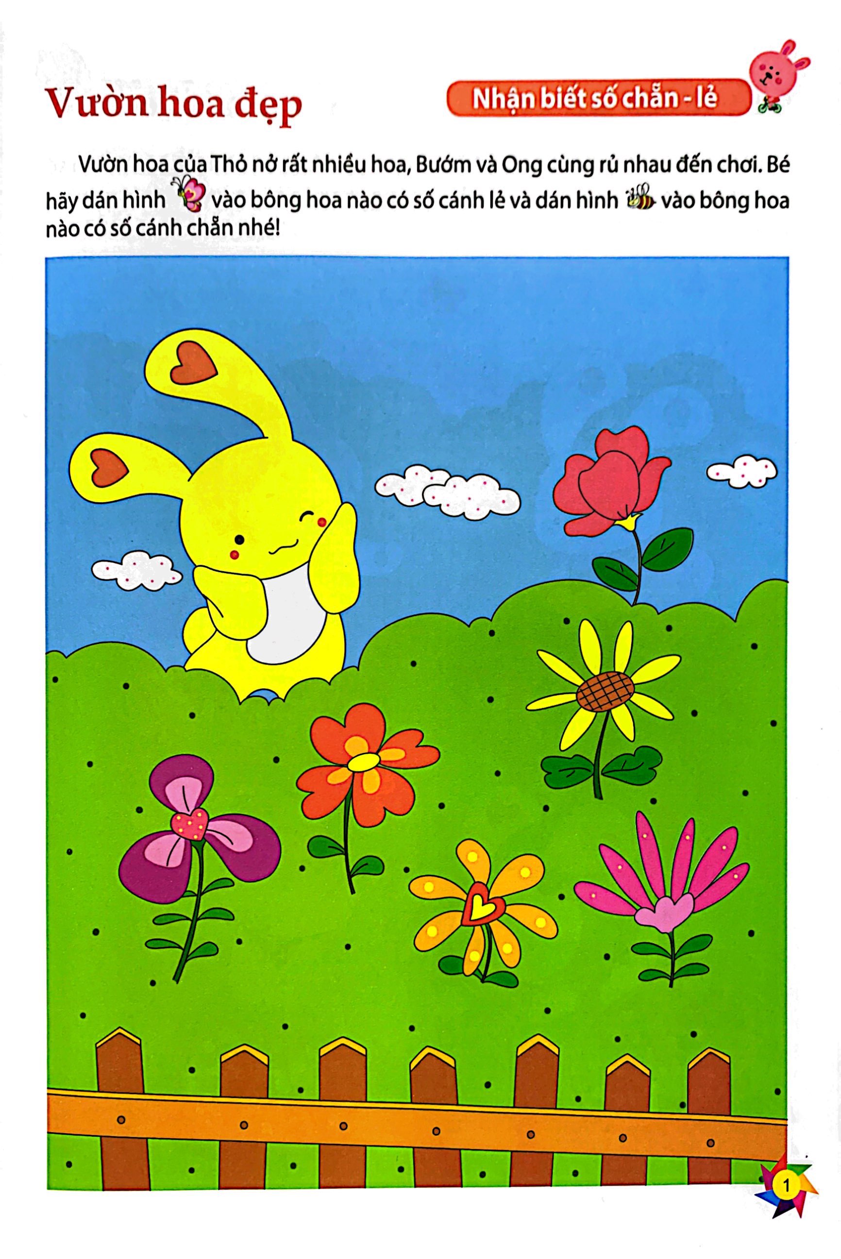 dạo chơi cùng toán học - trò chơi dán giấy (4-5 tuổi) - Ảnh 6