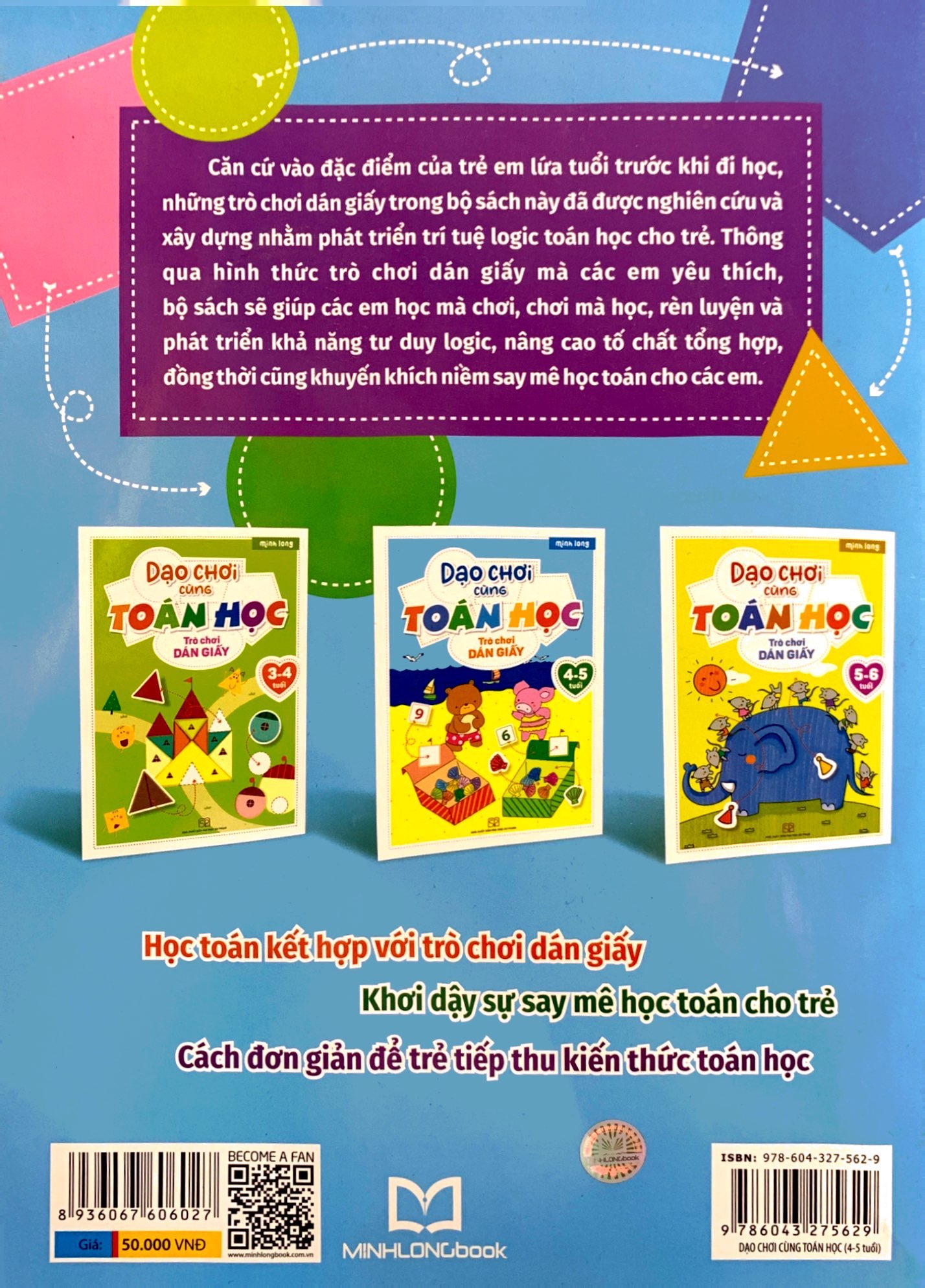 dạo chơi cùng toán học - trò chơi dán giấy (4-5 tuổi) - Ảnh 7