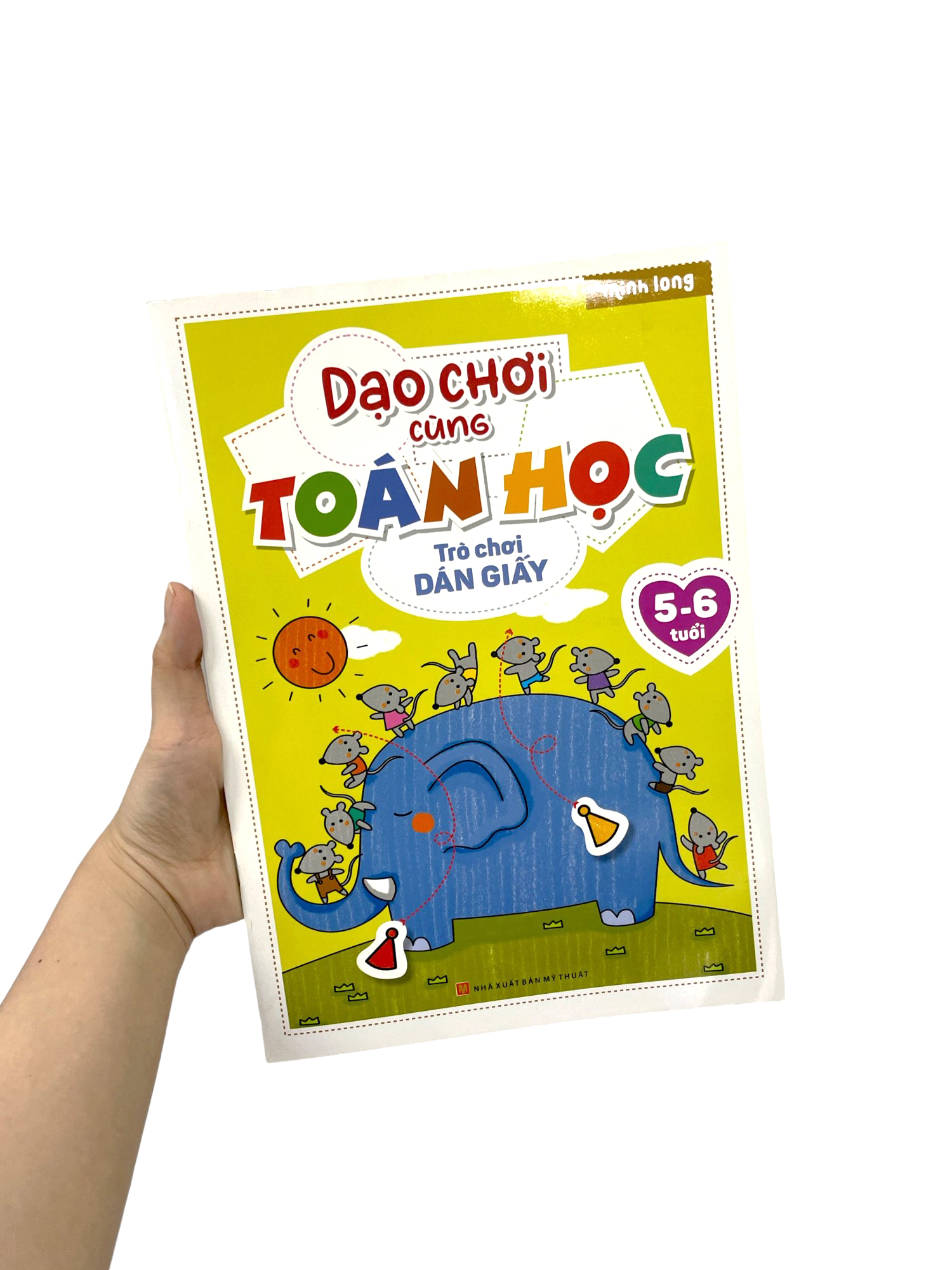 dạo chơi cùng toán học - trò chơi dán giấy (5-6 tuổi) - Ảnh 10