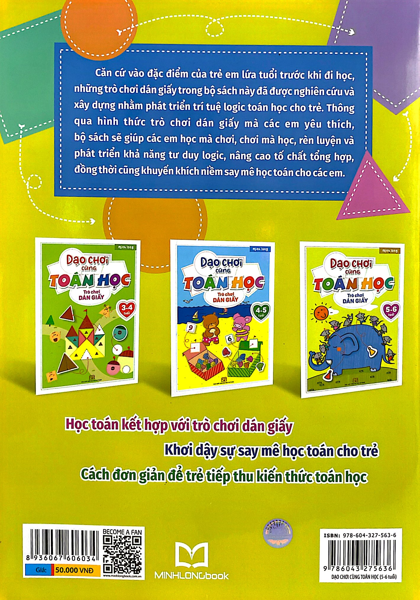 dạo chơi cùng toán học - trò chơi dán giấy (5-6 tuổi) - Ảnh 9