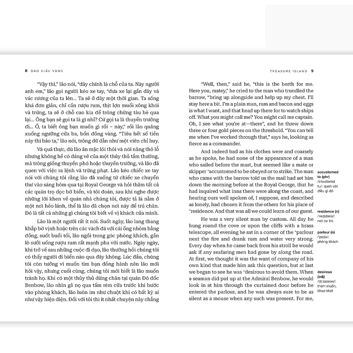 đảo giấu vàng - treasual island - song ngữ việt-anh - Ảnh 3