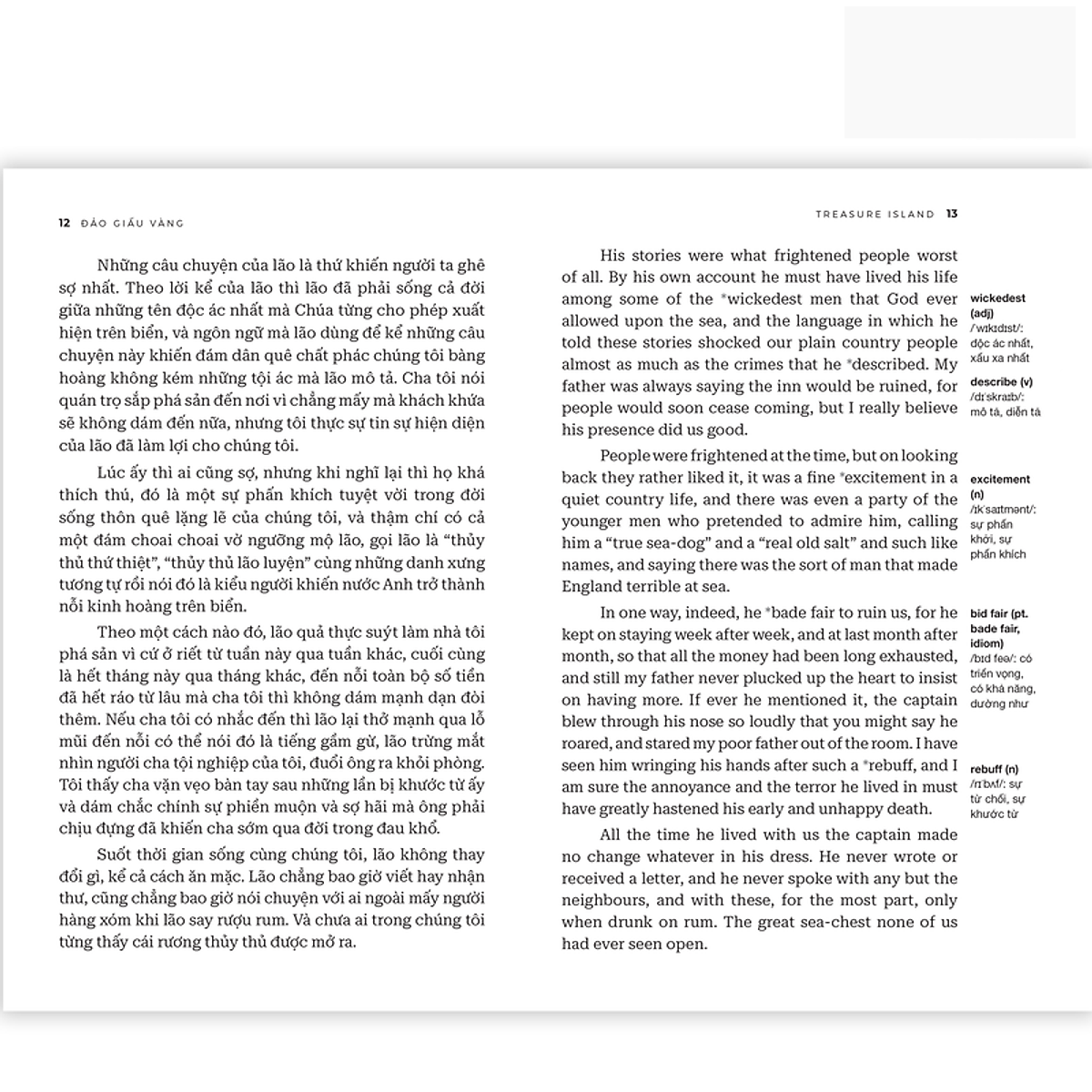 đảo giấu vàng - treasual island - song ngữ việt-anh - Ảnh 5