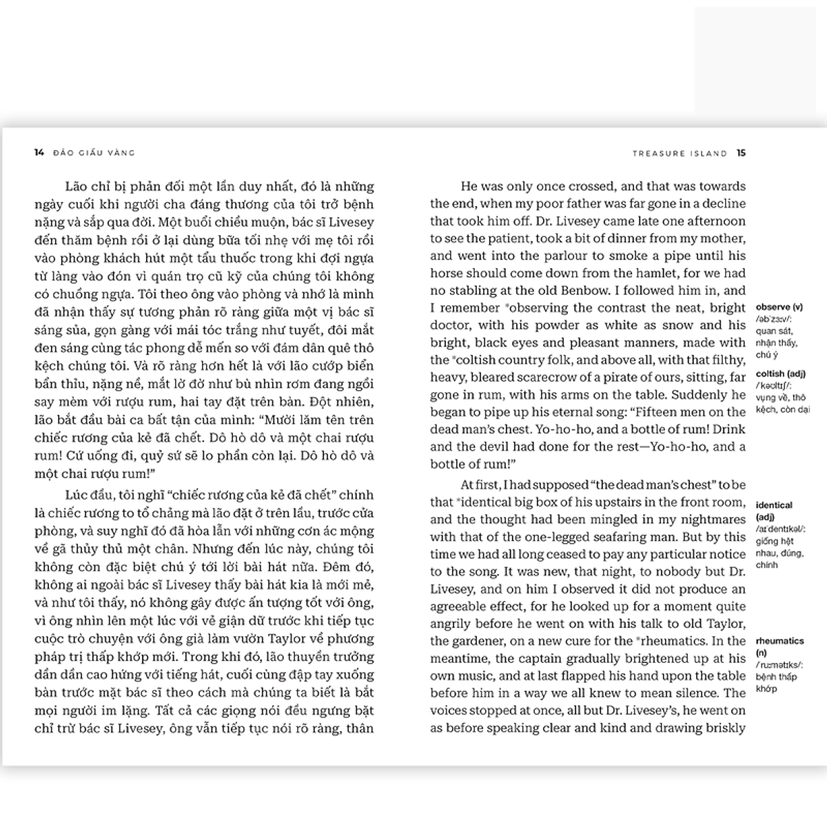 đảo giấu vàng - treasual island - song ngữ việt-anh - Ảnh 6