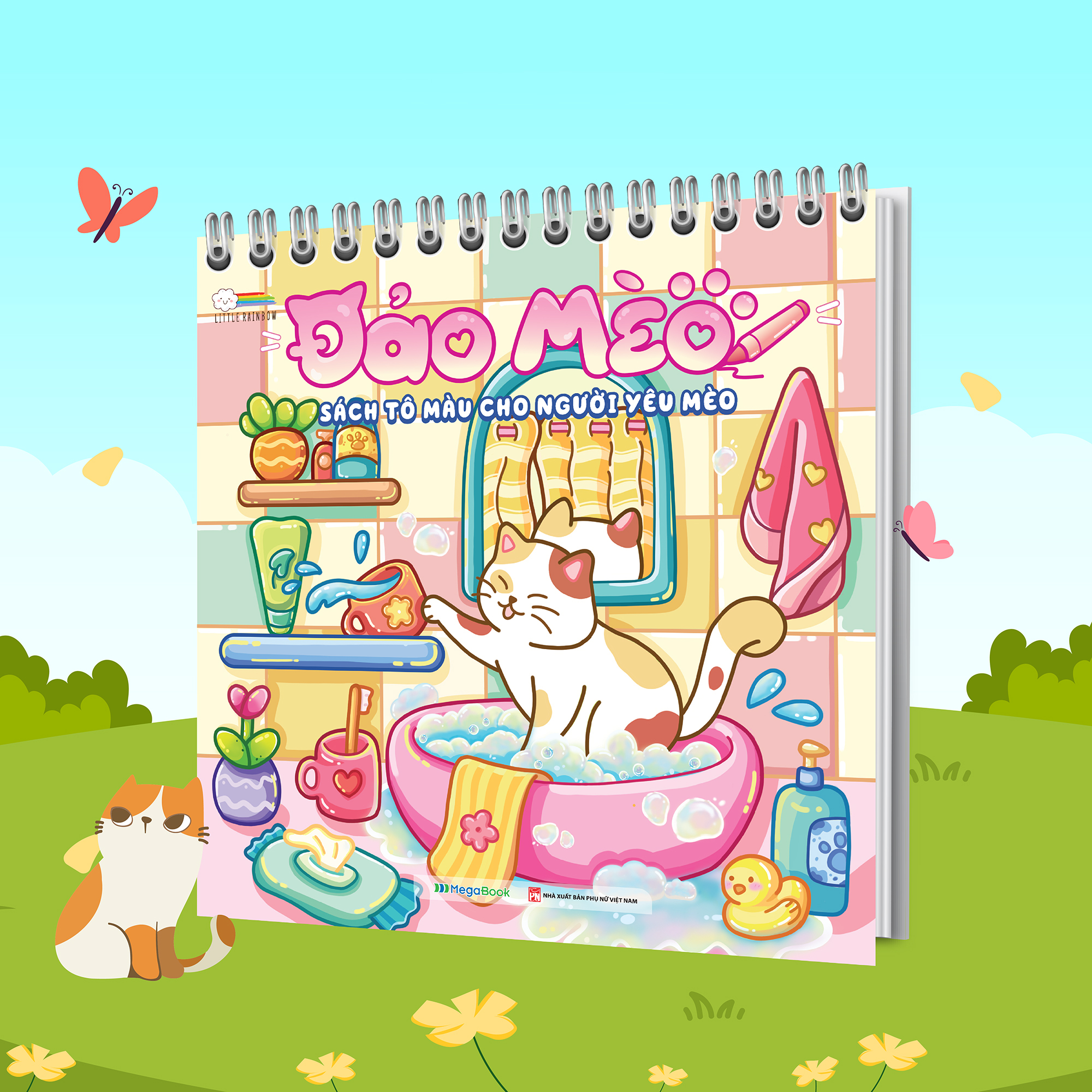 Đảo Mèo - Sách Tô Màu Cho Người Yêu Mèo - Ảnh 2