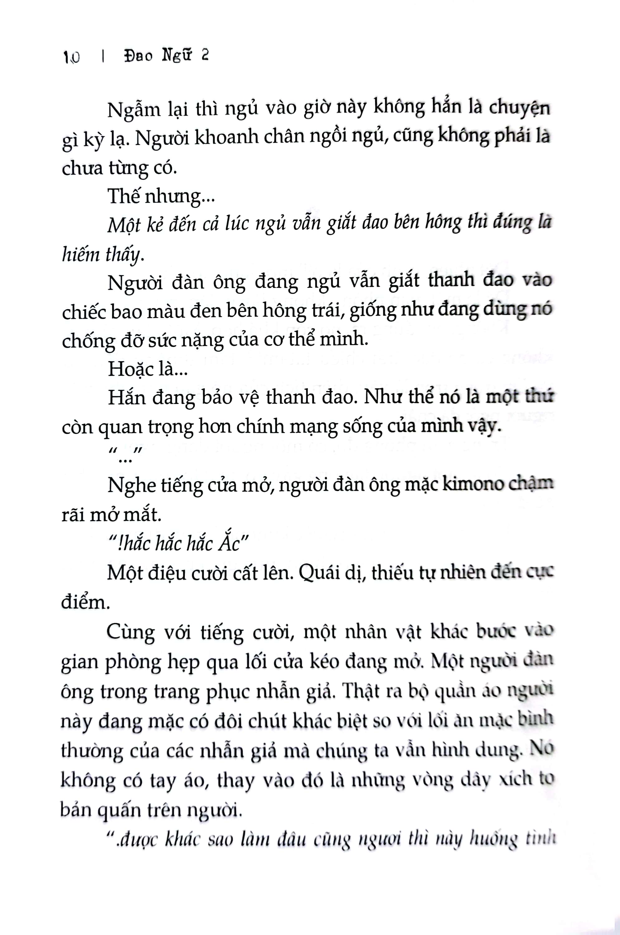 đao ngữ - tập 2: trảm đao namakura - Ảnh 7