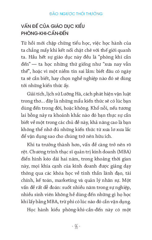 đảo ngược thói thường - sự thật tàn bạo về những bí mật thành công chưa ai dám nói bạn biết - Ảnh 9