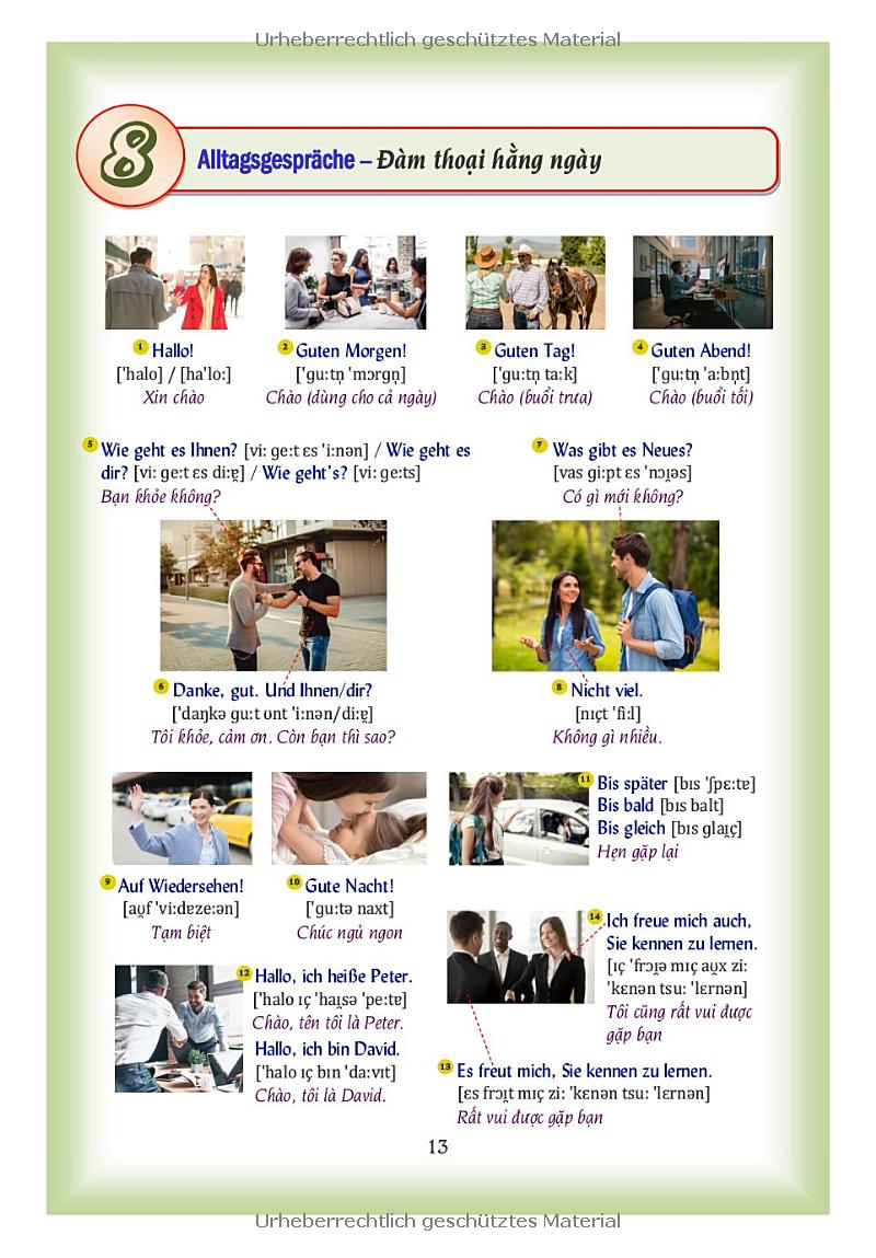 Das Bildwörterbuch Deutsch-Vietnamesisch - Từ Điển Đức-Việt Bằng Hình - Ảnh 10