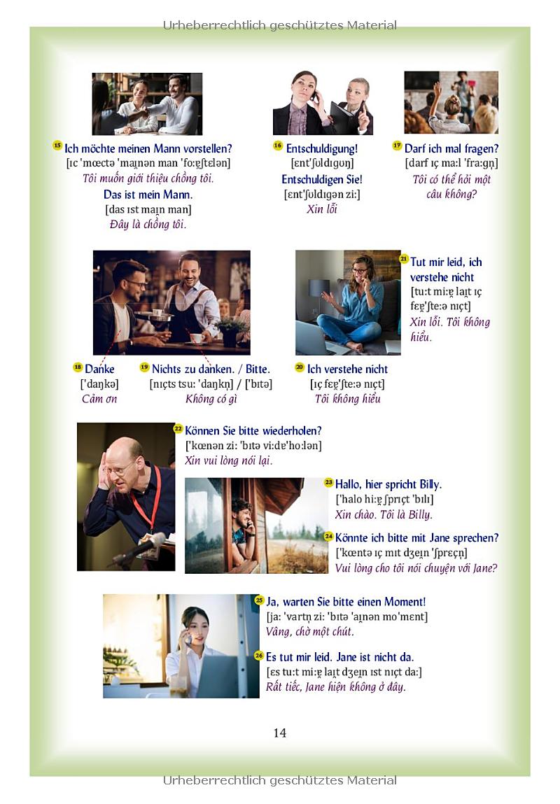 Das Bildwörterbuch Deutsch-Vietnamesisch - Từ Điển Đức-Việt Bằng Hình - Ảnh 11