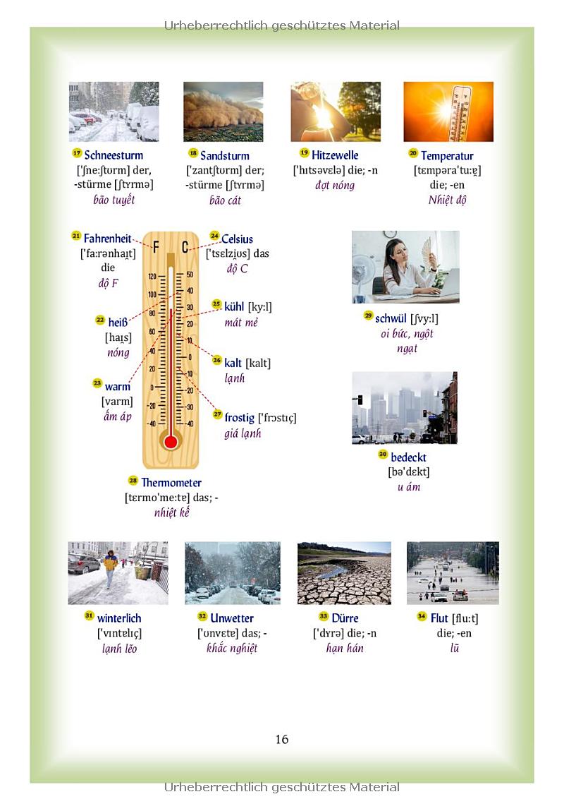 Das Bildwörterbuch Deutsch-Vietnamesisch - Từ Điển Đức-Việt Bằng Hình - Ảnh 13