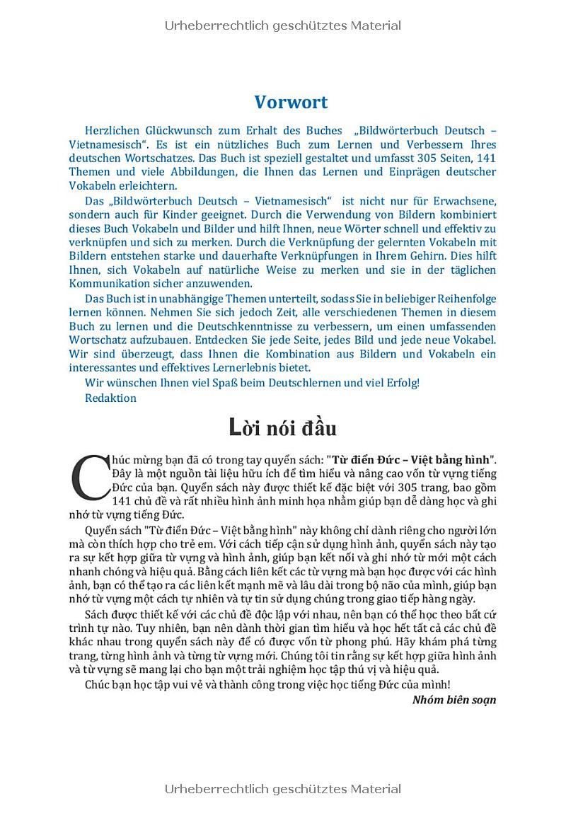 Das Bildwörterbuch Deutsch-Vietnamesisch - Từ Điển Đức-Việt Bằng Hình - Ảnh 5