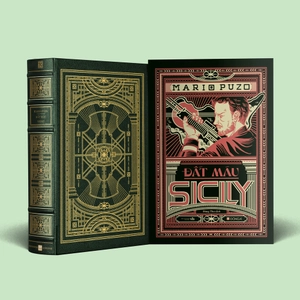 đất máu sicily - ấn bản giới hạn - bìa da - Ảnh 2