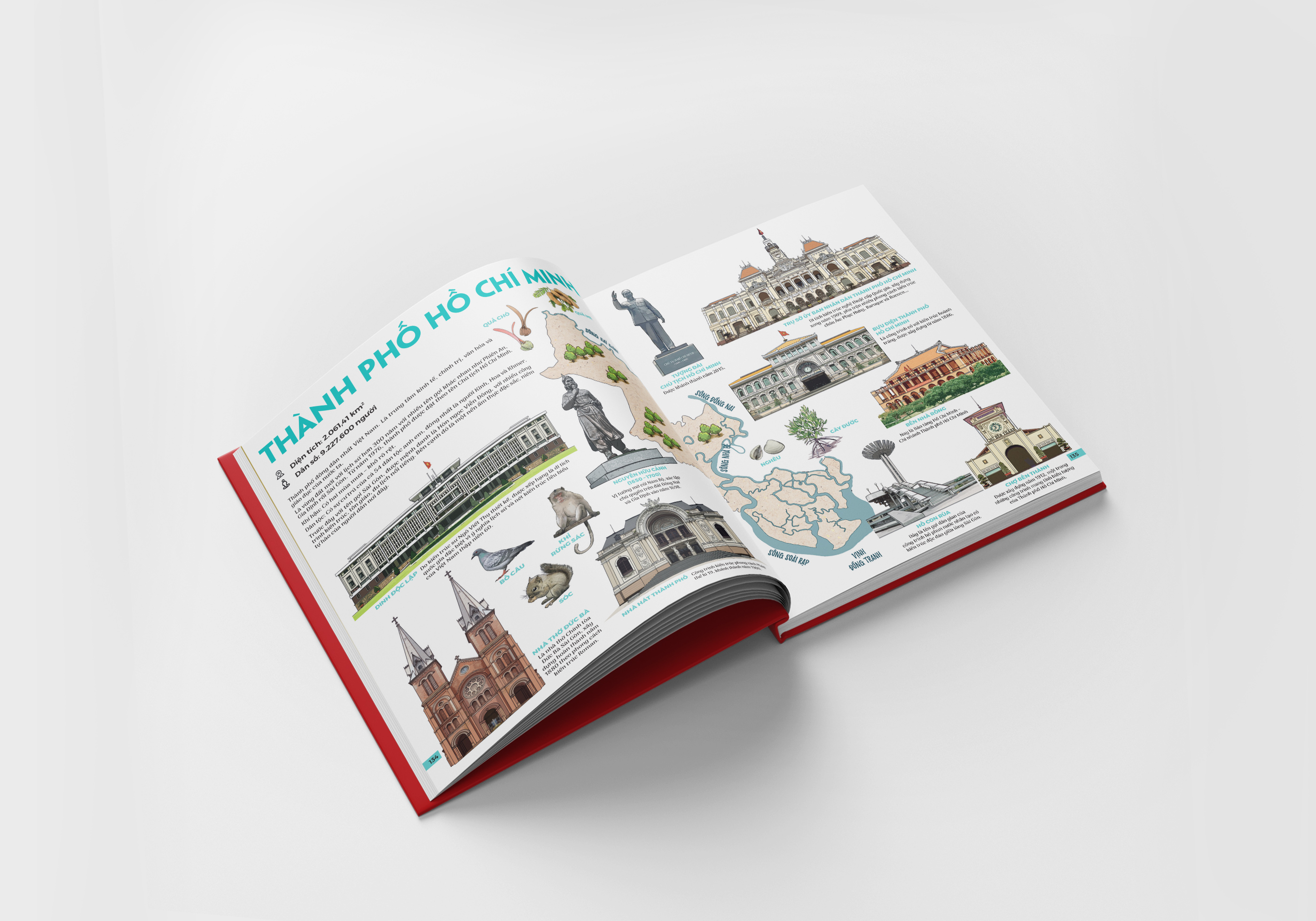 Bộ Đất Nước Gấm Hoa - Atlas Việt Nam - Ấn Bản Lưu Dấu 63 Tỉnh Thành - Bìa Cứng - Ảnh 12