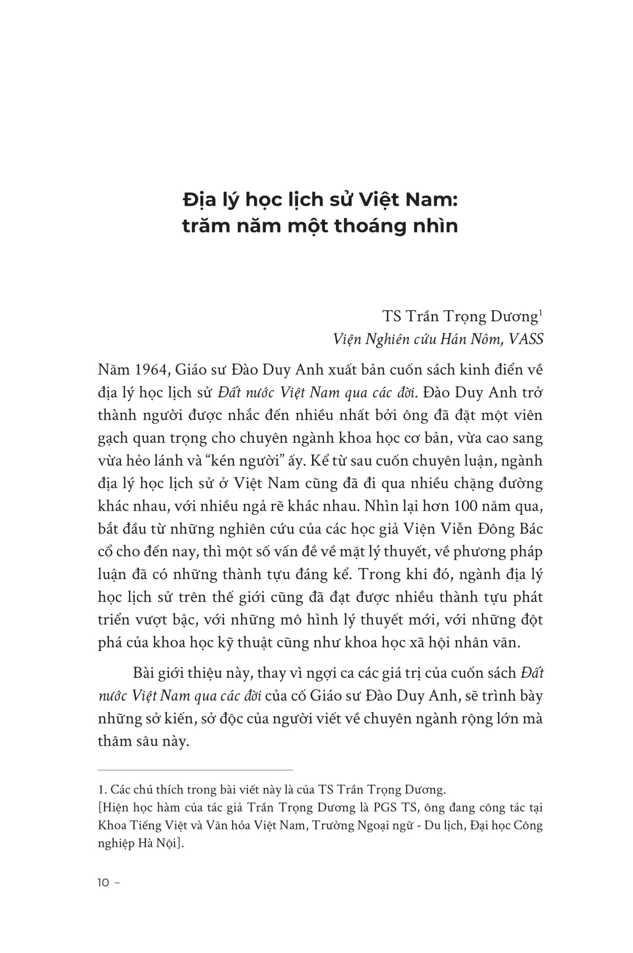 Đất Nước Việt Nam Qua Các Đời - Nghiên Cứu Địa Lý Học Lịch Sử Việt Nam (Tái Bản 2025) - Ảnh 9