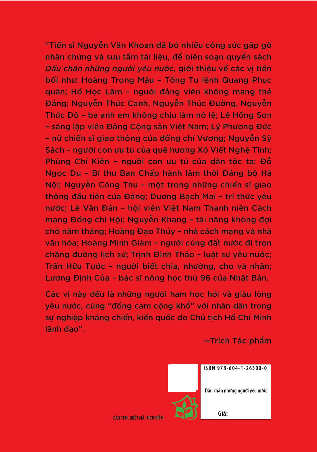 Dấu Chân Những Người Yêu Nước - Ảnh 14