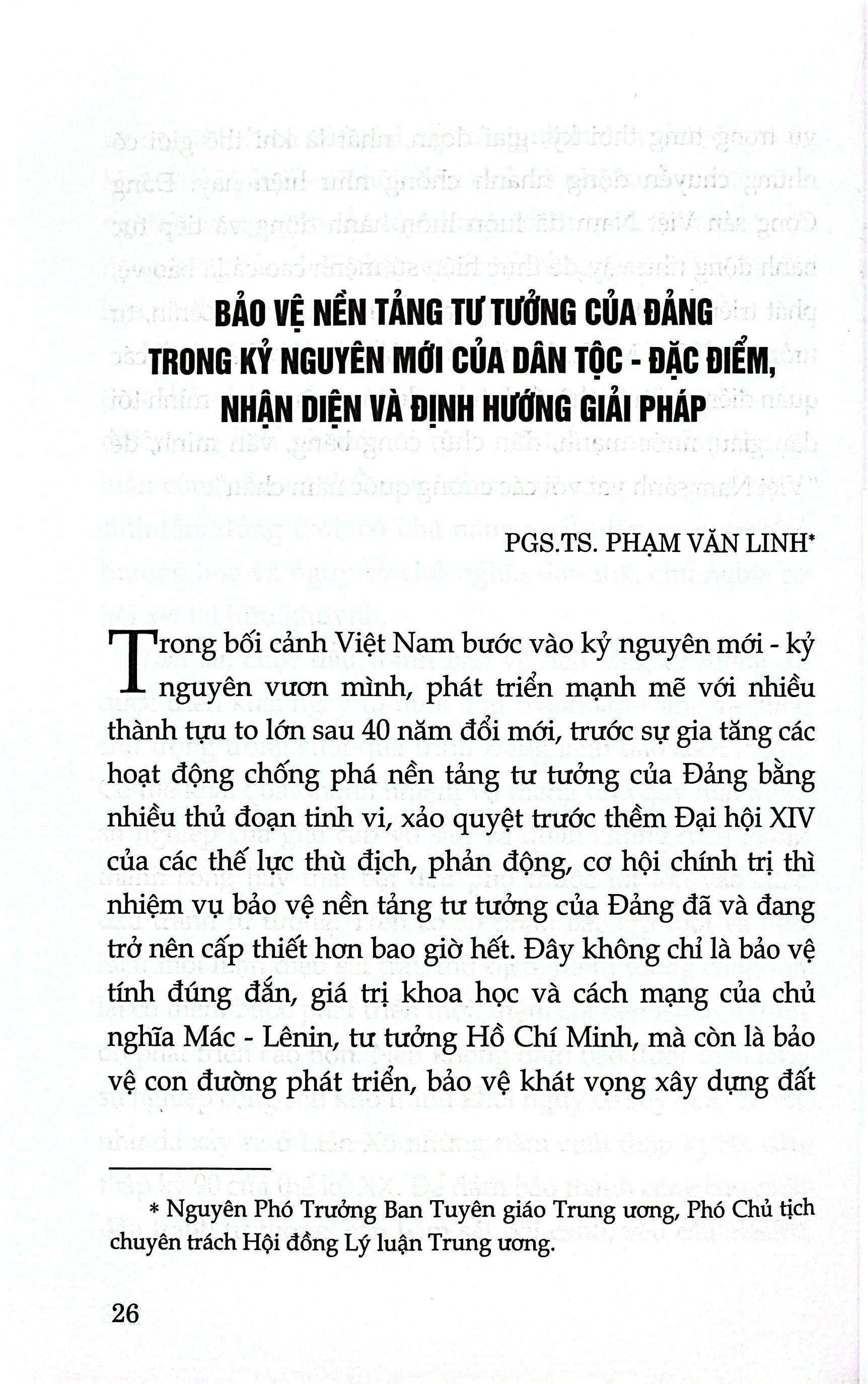 Đấu Tranh Bảo Vệ Nền Tảng Tư Tưởng Của Đảng Trong Giai Đoạn Mới - Ảnh 4