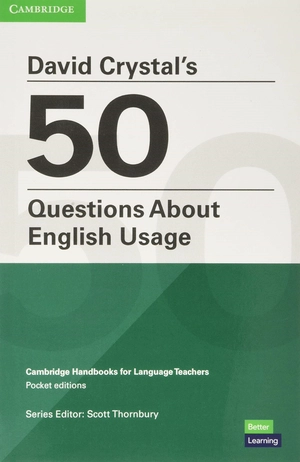 david crystal's 50 questions about english usage - pocket editions - Ảnh 2
