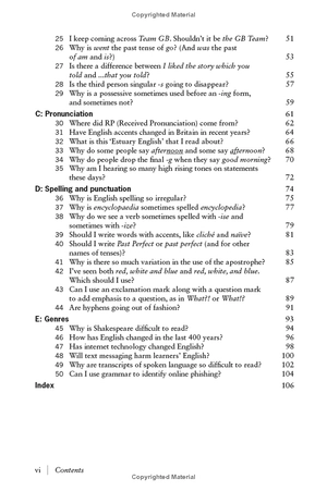 david crystal's 50 questions about english usage - pocket editions - Ảnh 5